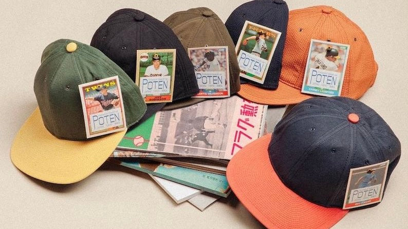 POTEN Baseball Caps Made in Japan Edgar Bdx