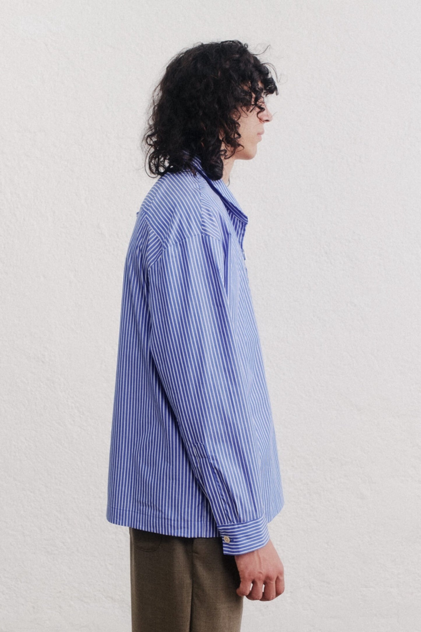 Chemise A Kind Of Guise - Chao Fishermens Shirt (Crisp Pacifique Stripe)