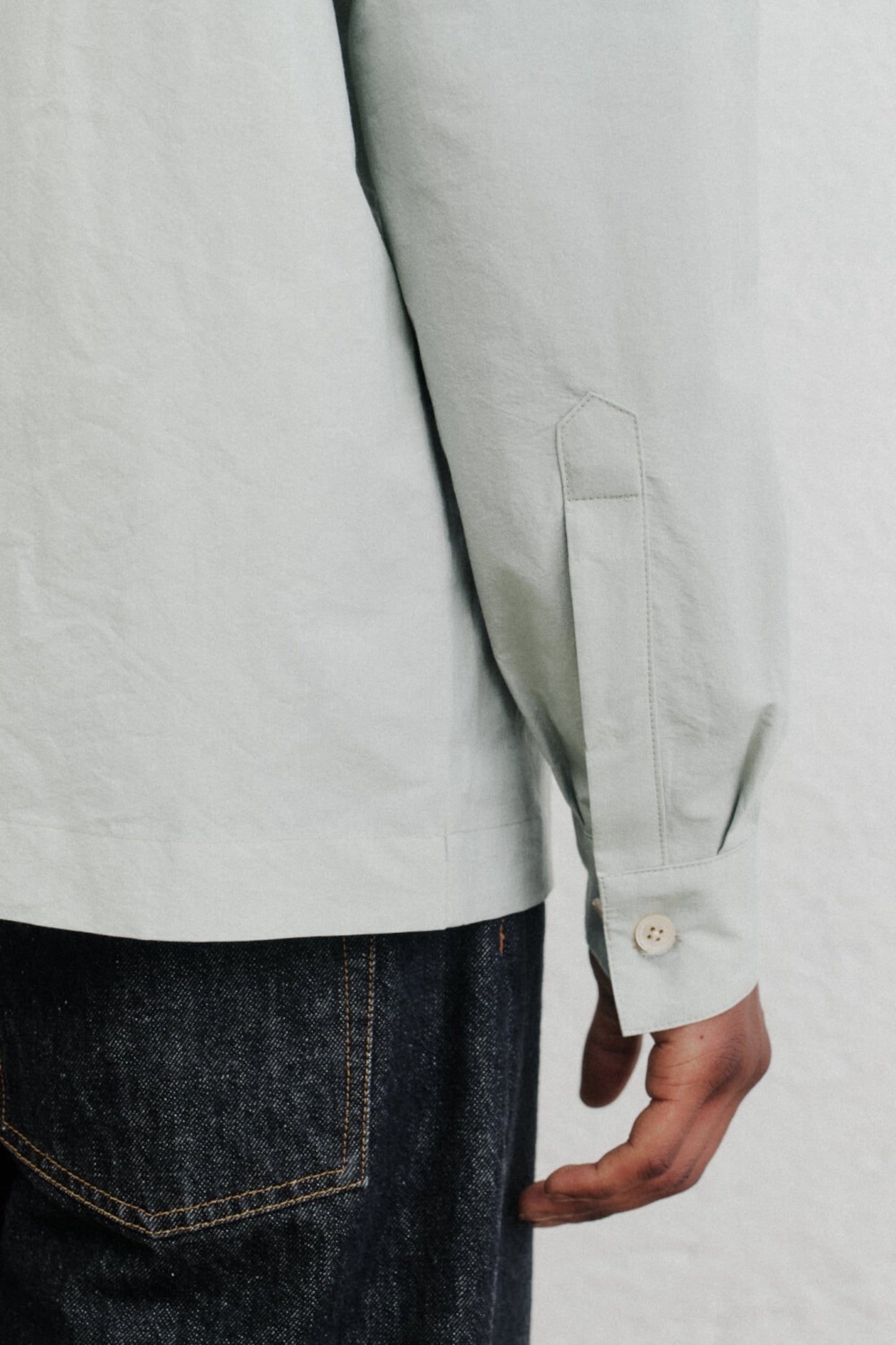 Chemise A Kind Of Guise - Chao Fishermens Shirt (Pale Sage)