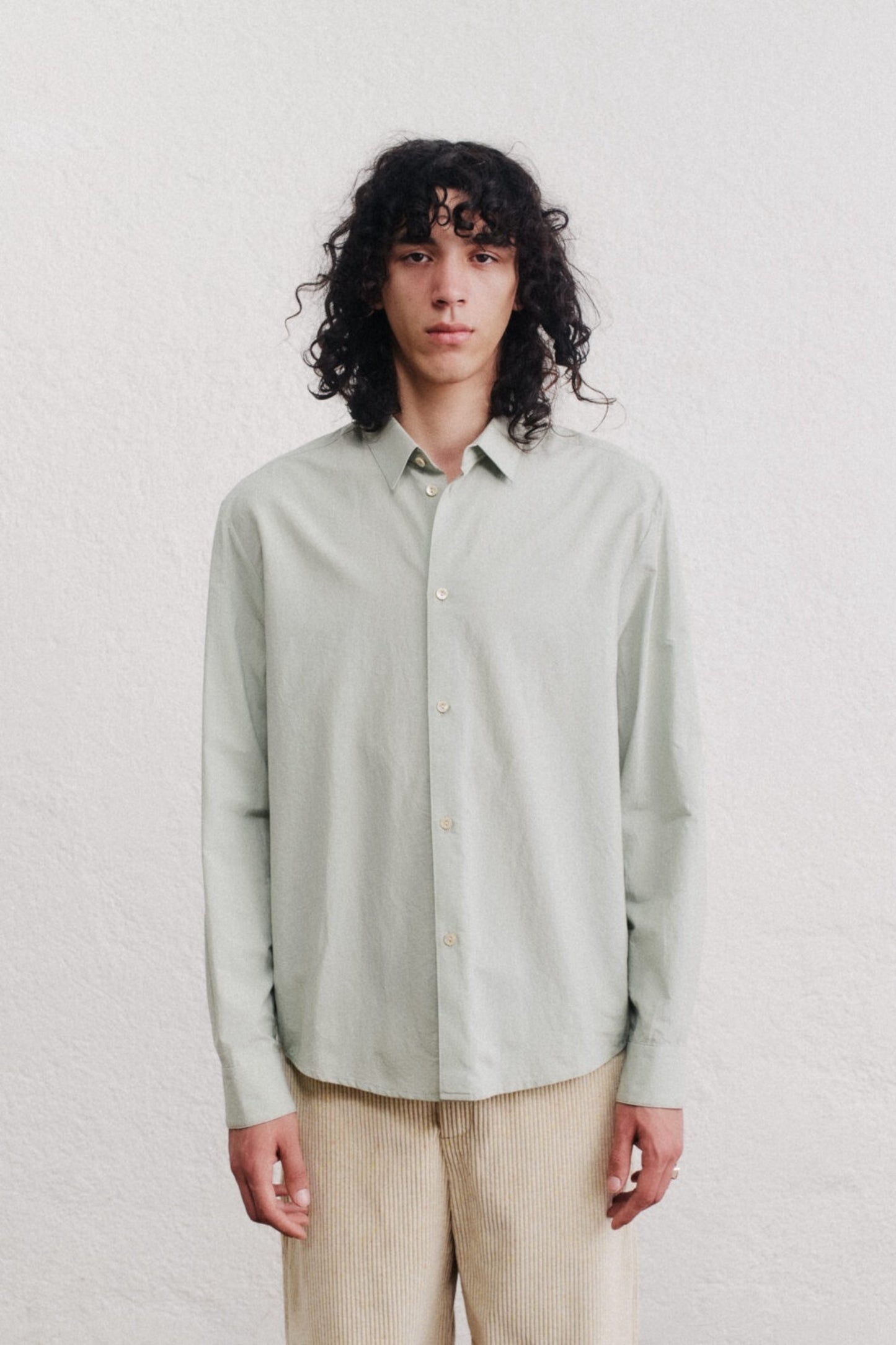 Chemise A Kind of Guise - Fulvio Shirt (Pale Sage)