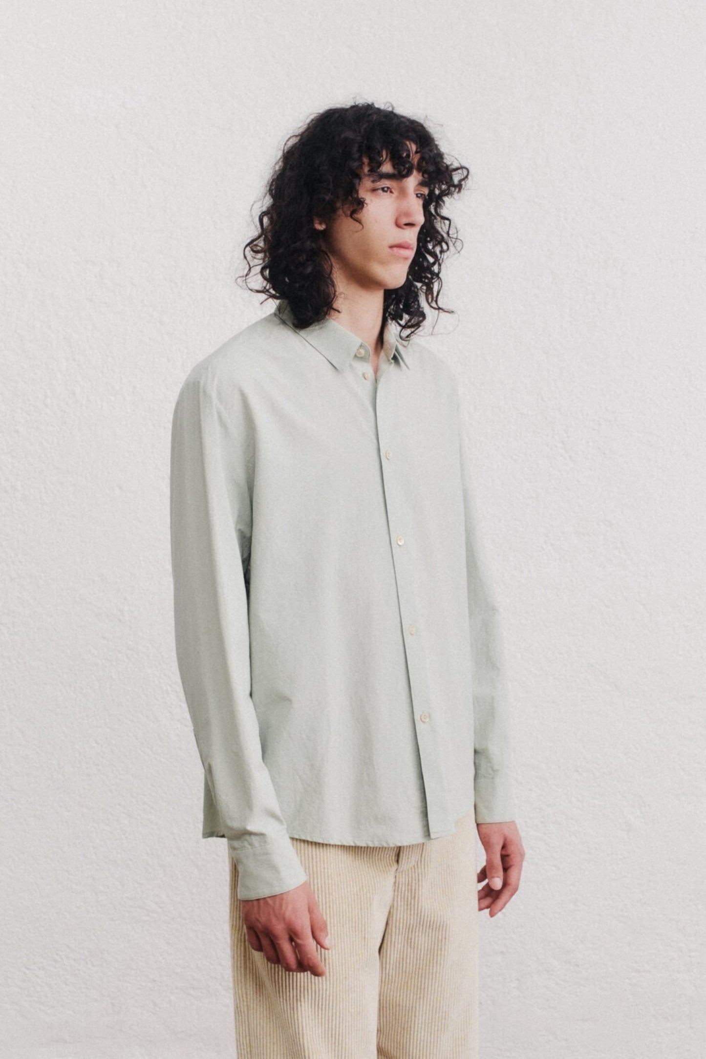 Chemise A Kind of Guise - Fulvio Shirt (Pale Sage)