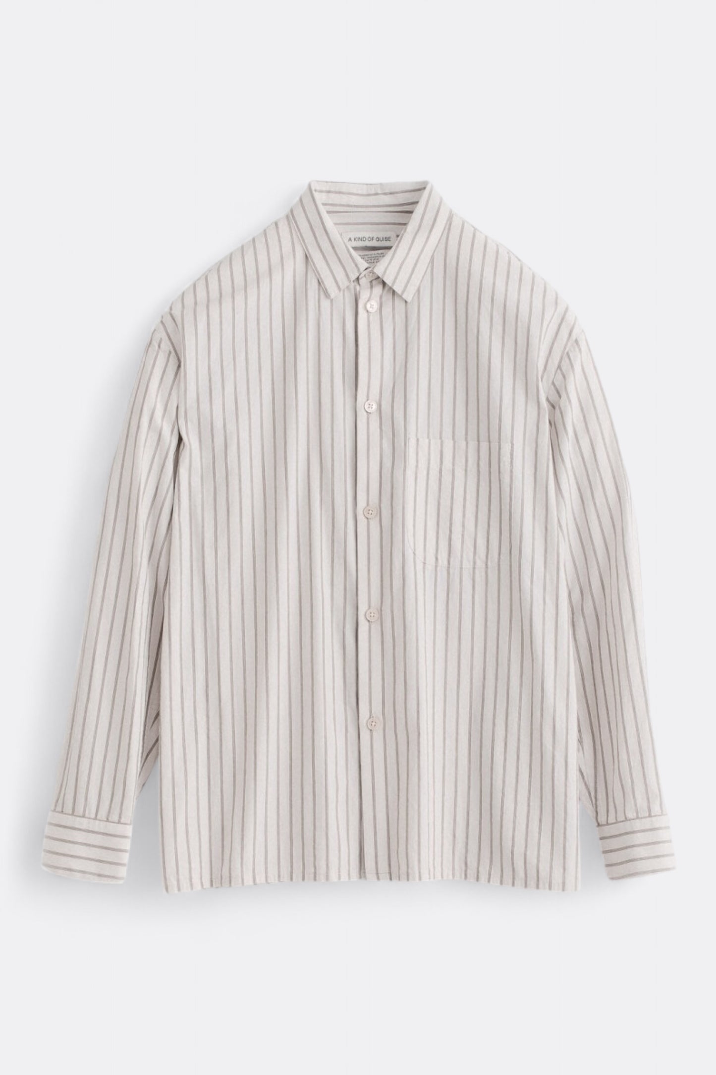 Chemise A Kind Of Guise - Gusto Shirt (Cream Stripe)