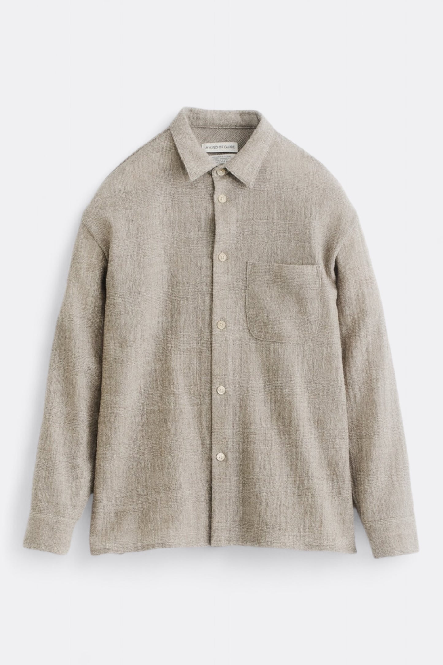 Chemise A Kind Of Guise - Gusto Shirt (Creme Check)