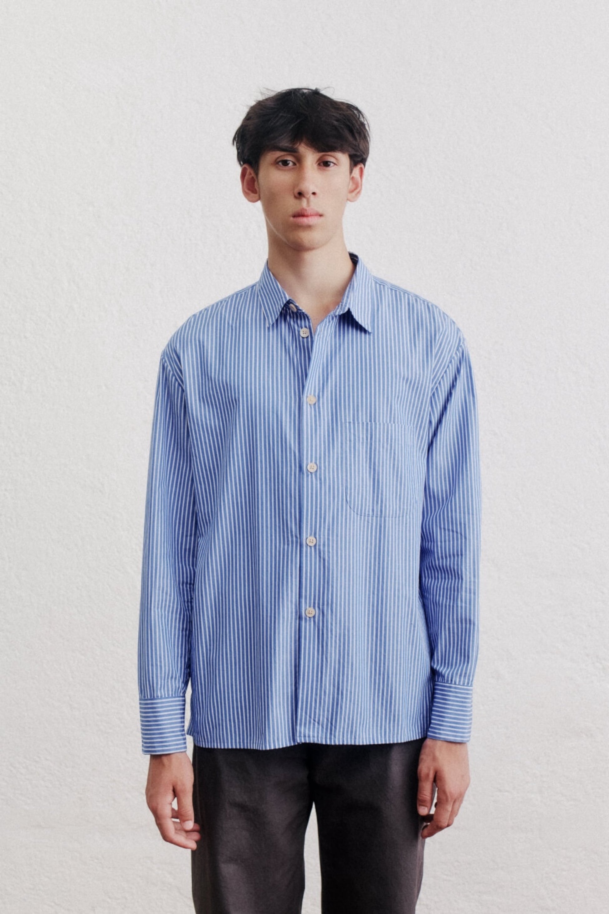 Chemise A Kind Of Guise - Gusto Shirt (Crisp Pacifique Stripe)