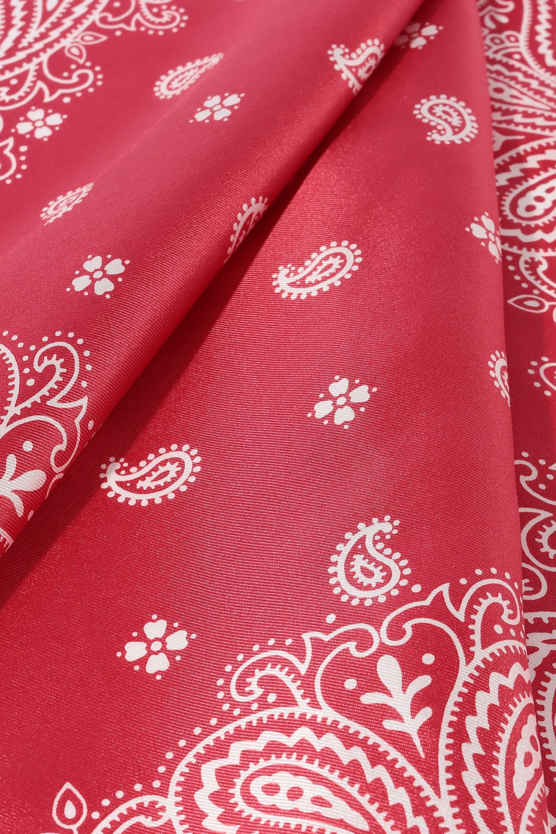 Bandana Anonymous Ism - Paisley Silk Scarf (0060 Red)