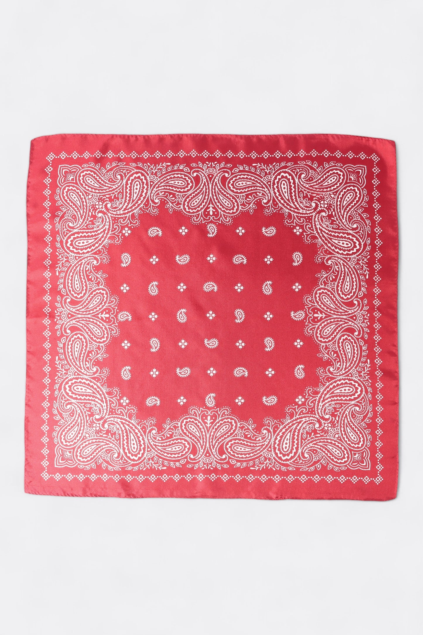 Bandana Anonymous Ism - Paisley Silk Scarf (0060 Red)