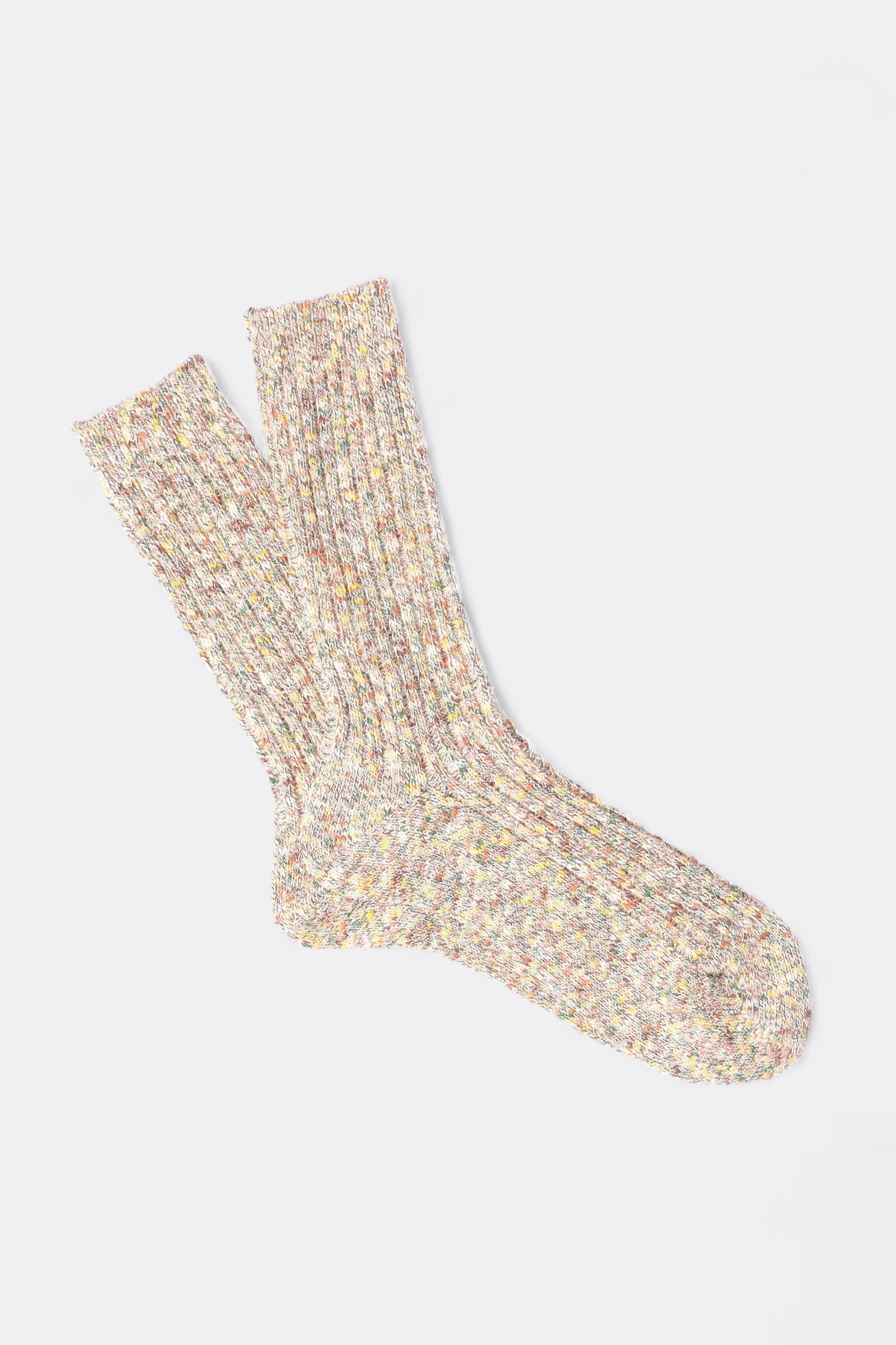 Chaussettes Anonymous Ism - Homespun Art Yarn Crew (0035 Khaki)