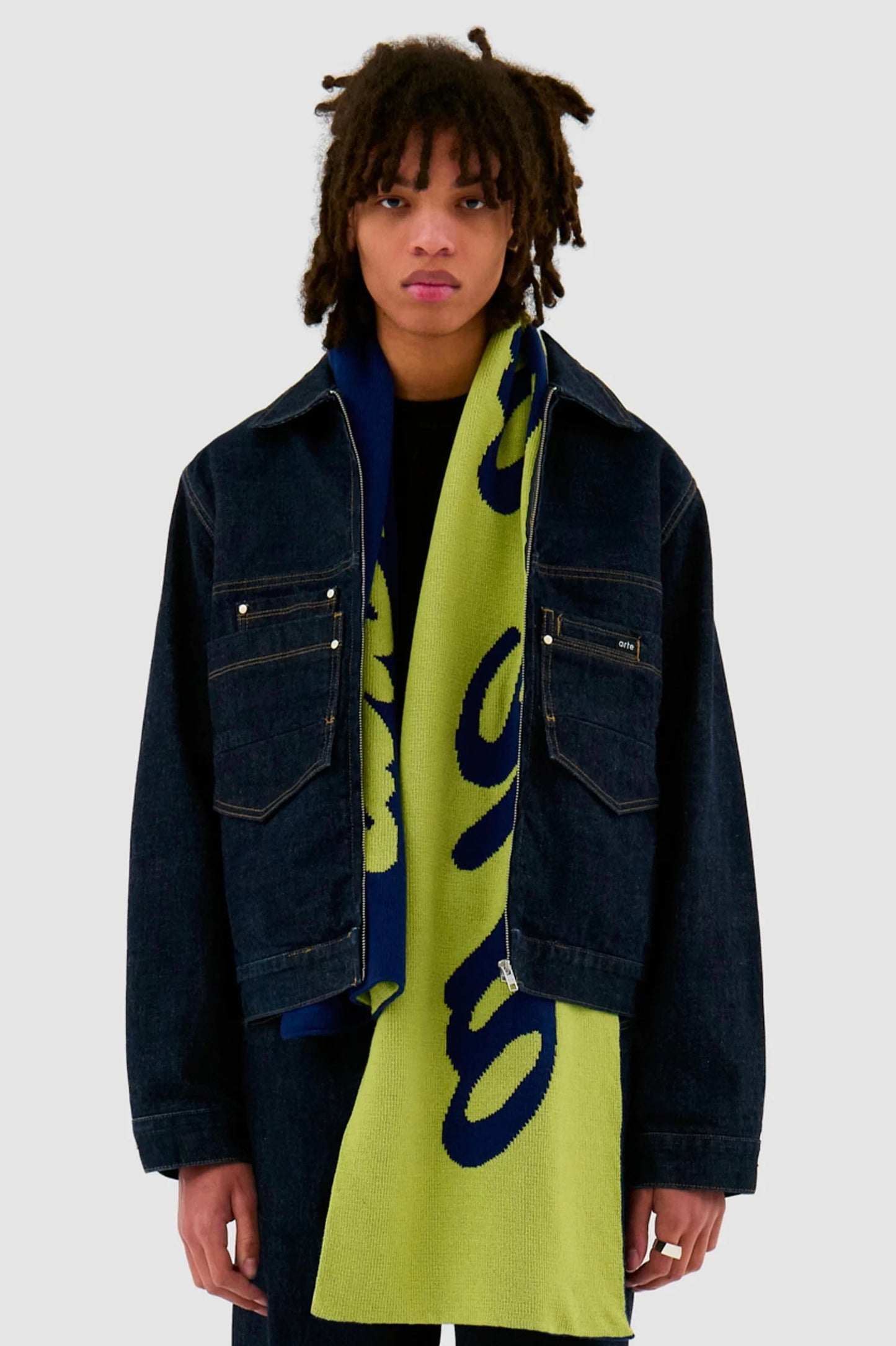 Écharpe ARTE - Antwerp Scarf (Navy / Green)