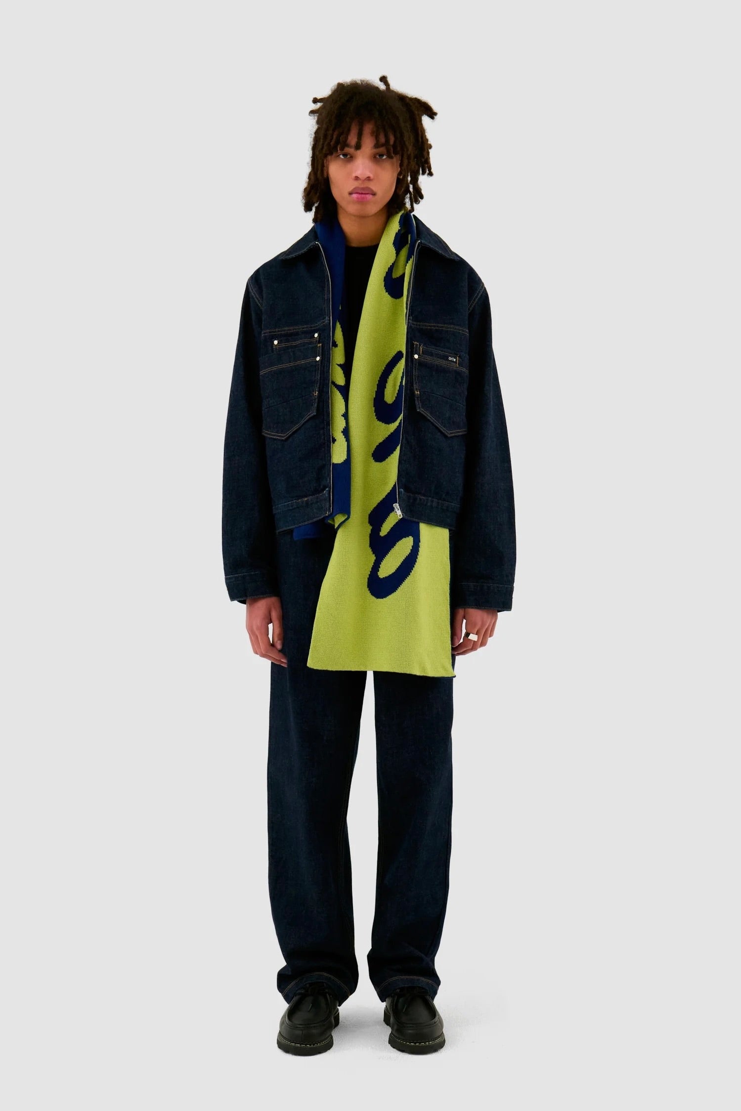 Écharpe ARTE - Antwerp Scarf (Navy / Green)