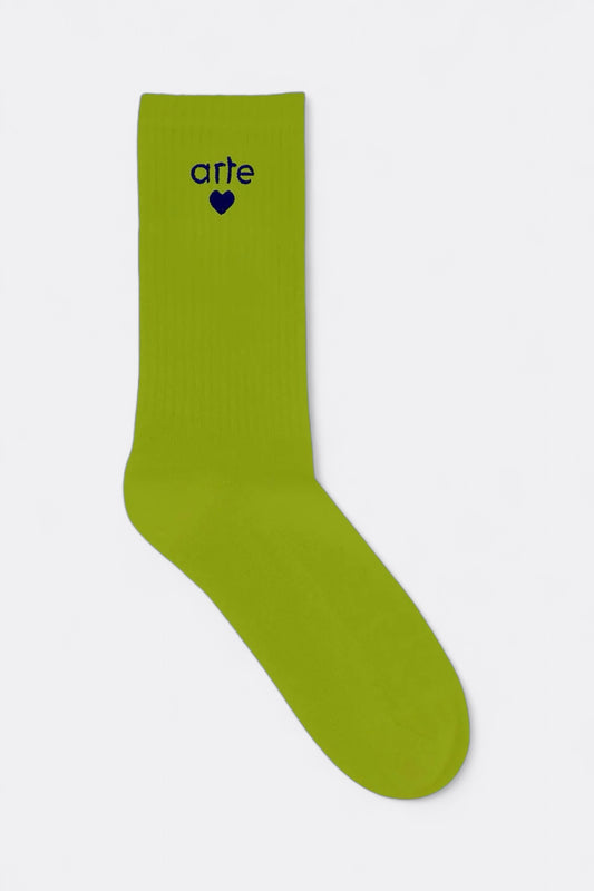 Chaussettes Arte - Basic Arte Heart Socks (Light Green)