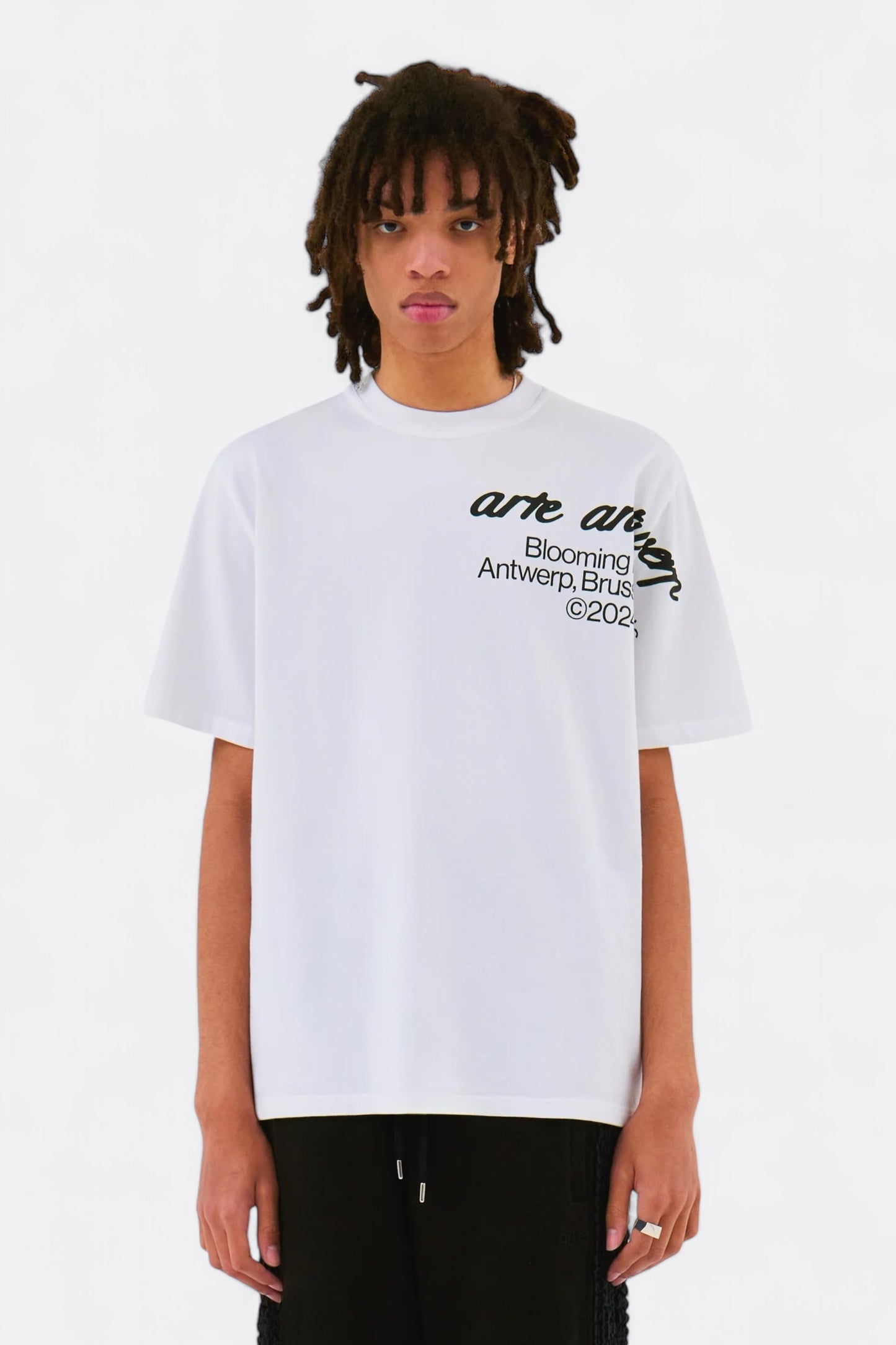 T-Shirt Arte - Blooming Ideas Sleeve T-shirt (White)