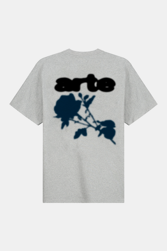 T-Shirt Arte - Blur Flower T-shirt (Grey)