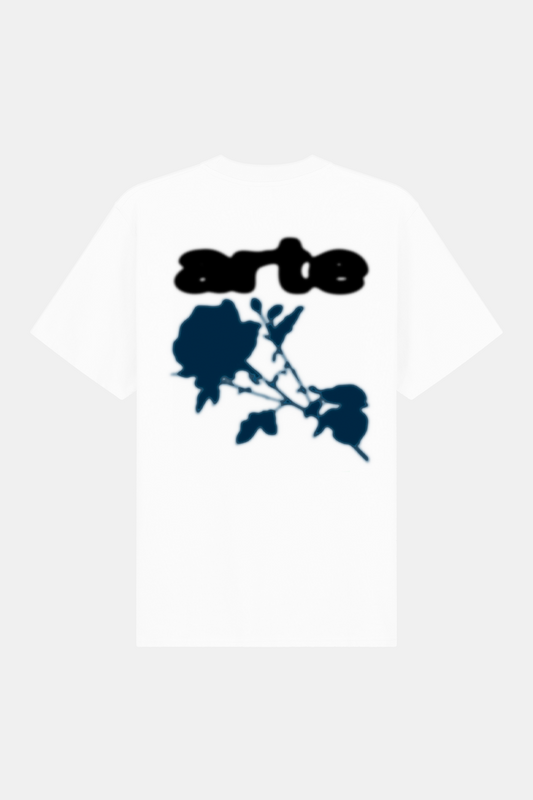 T-Shirt Arte - Blur Flower T-shirt (White)