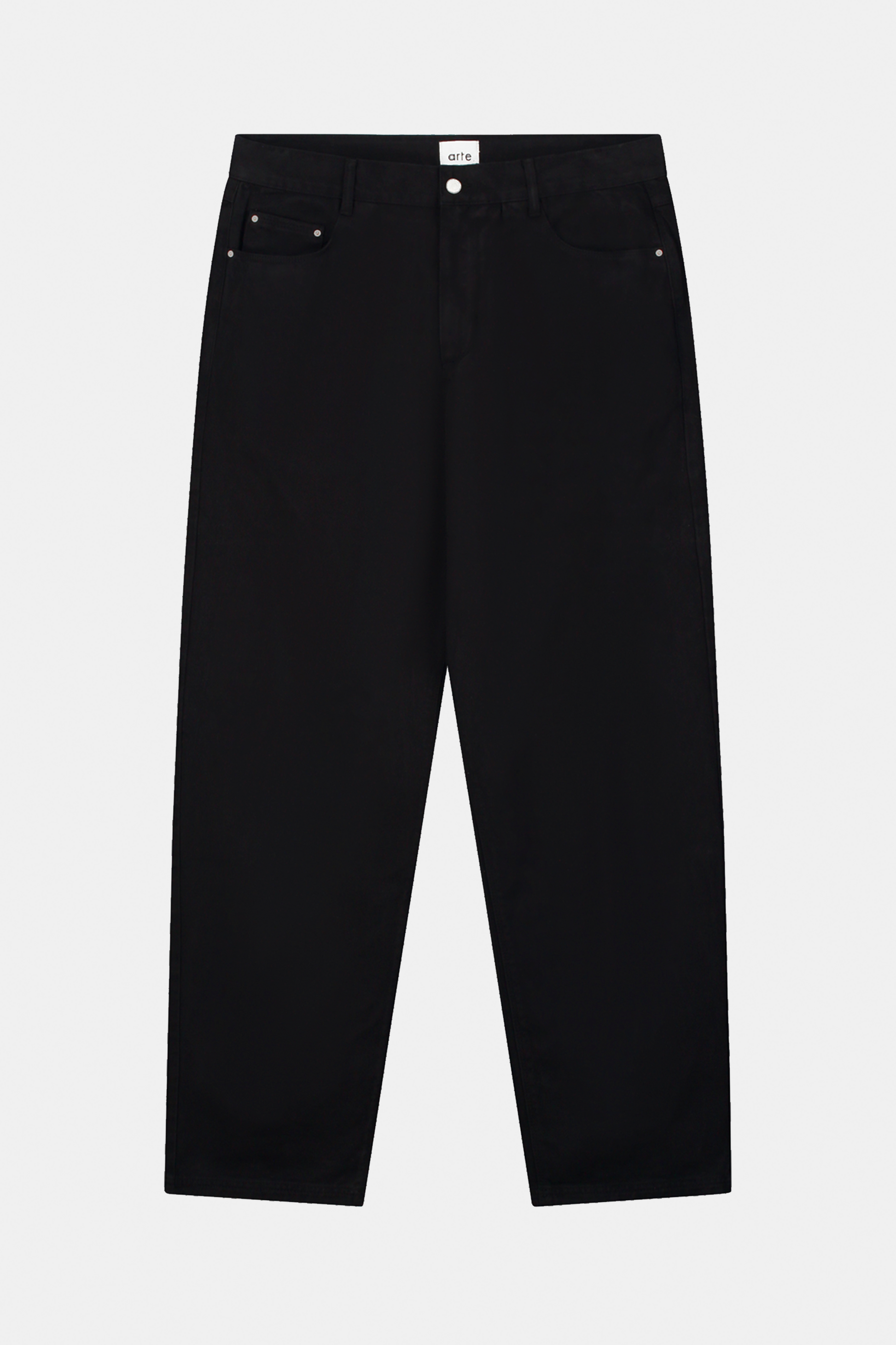 Pantalon Arte - Embroidery Pocket Pants (Black)