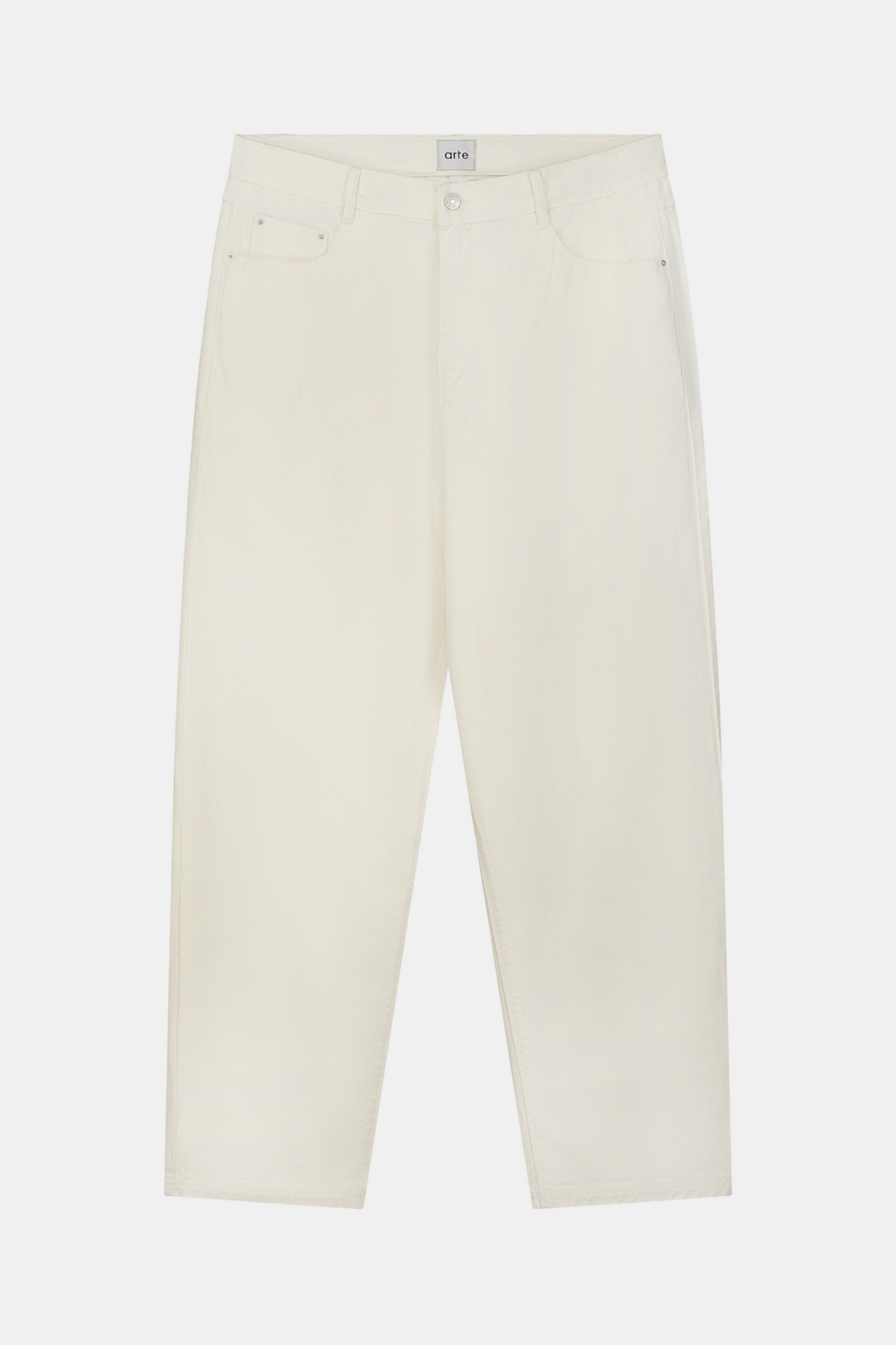 Pantalon Arte - Embroidery Pocket Pants (Cream)