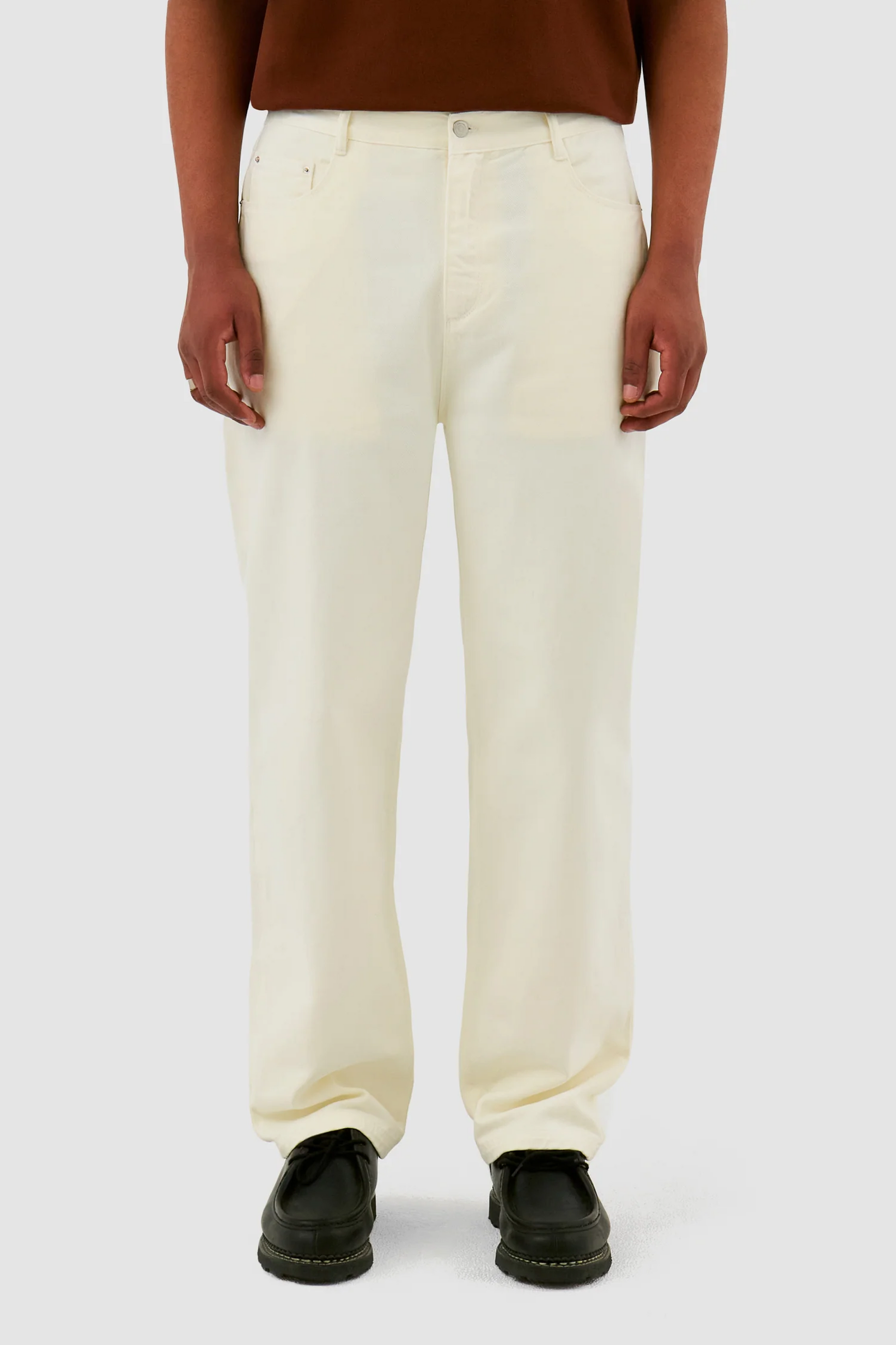 Pantalon Arte - Embroidery Pocket Pants (Cream)