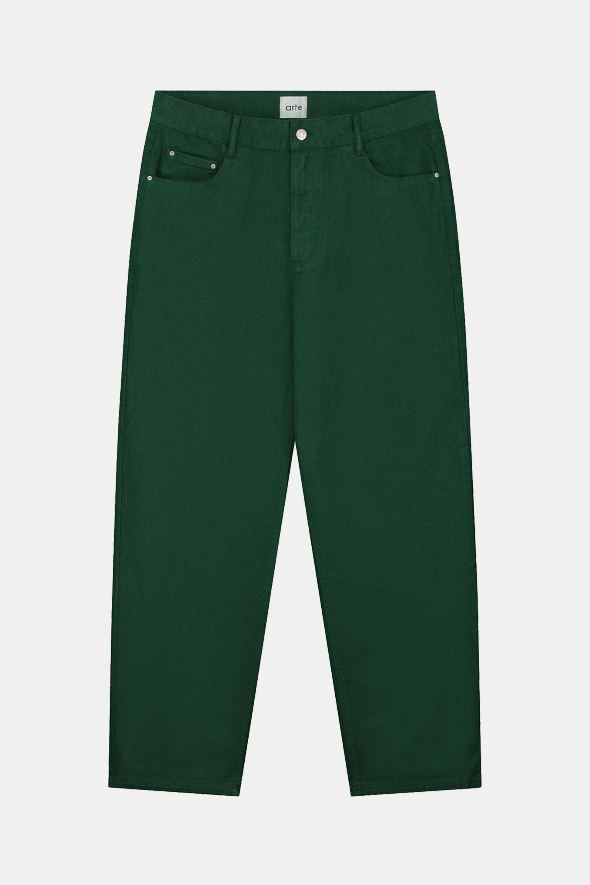 Pantalon Arte - Embroidery Pocket Pants (Green)