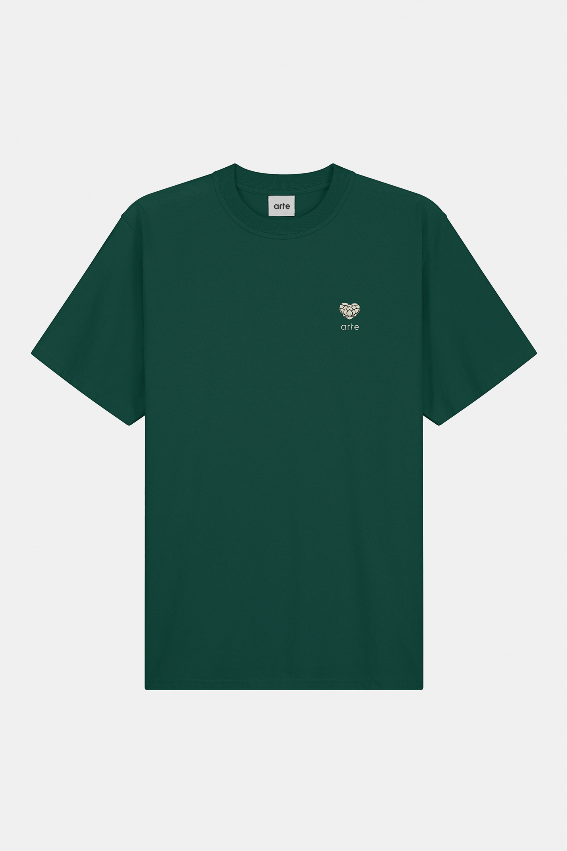 T-Shirt Arte - Heart Logo T-shirt (Green)