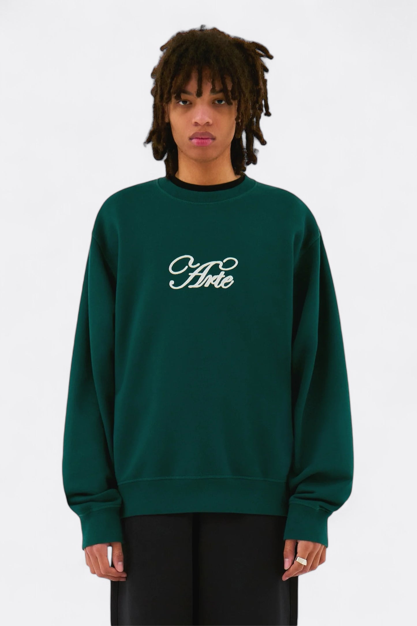 Sweat-Shirt Arte - Logo Crewneck (Green)