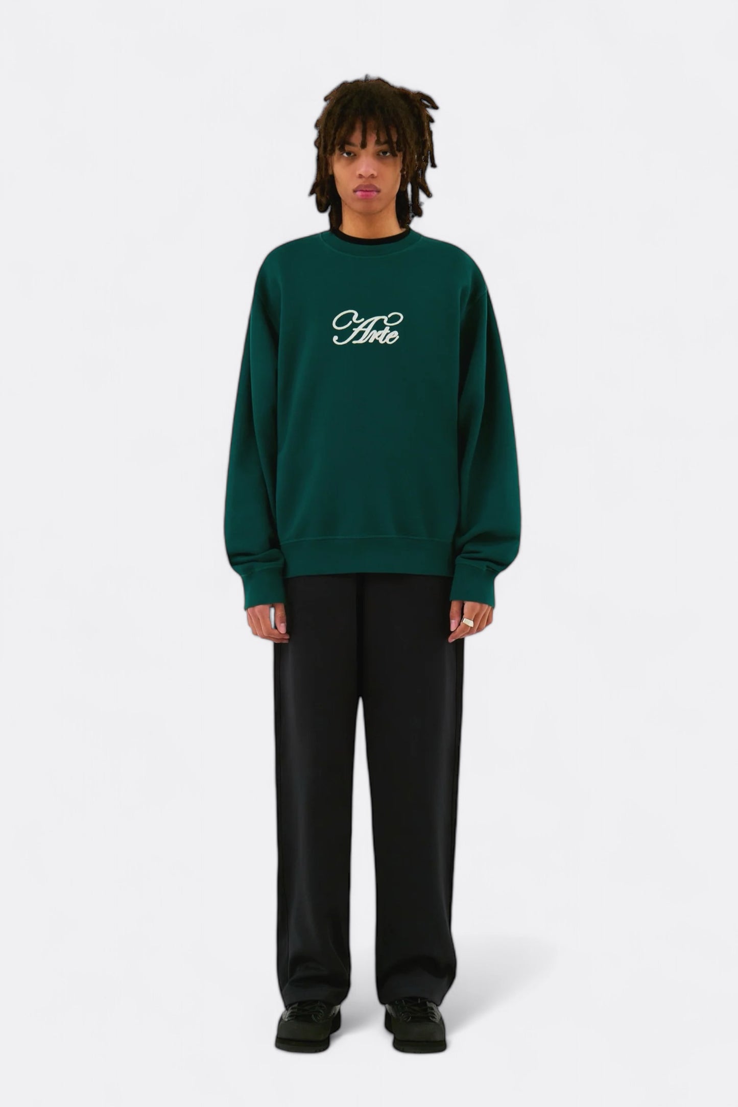 Sweat-Shirt Arte - Logo Crewneck (Green)