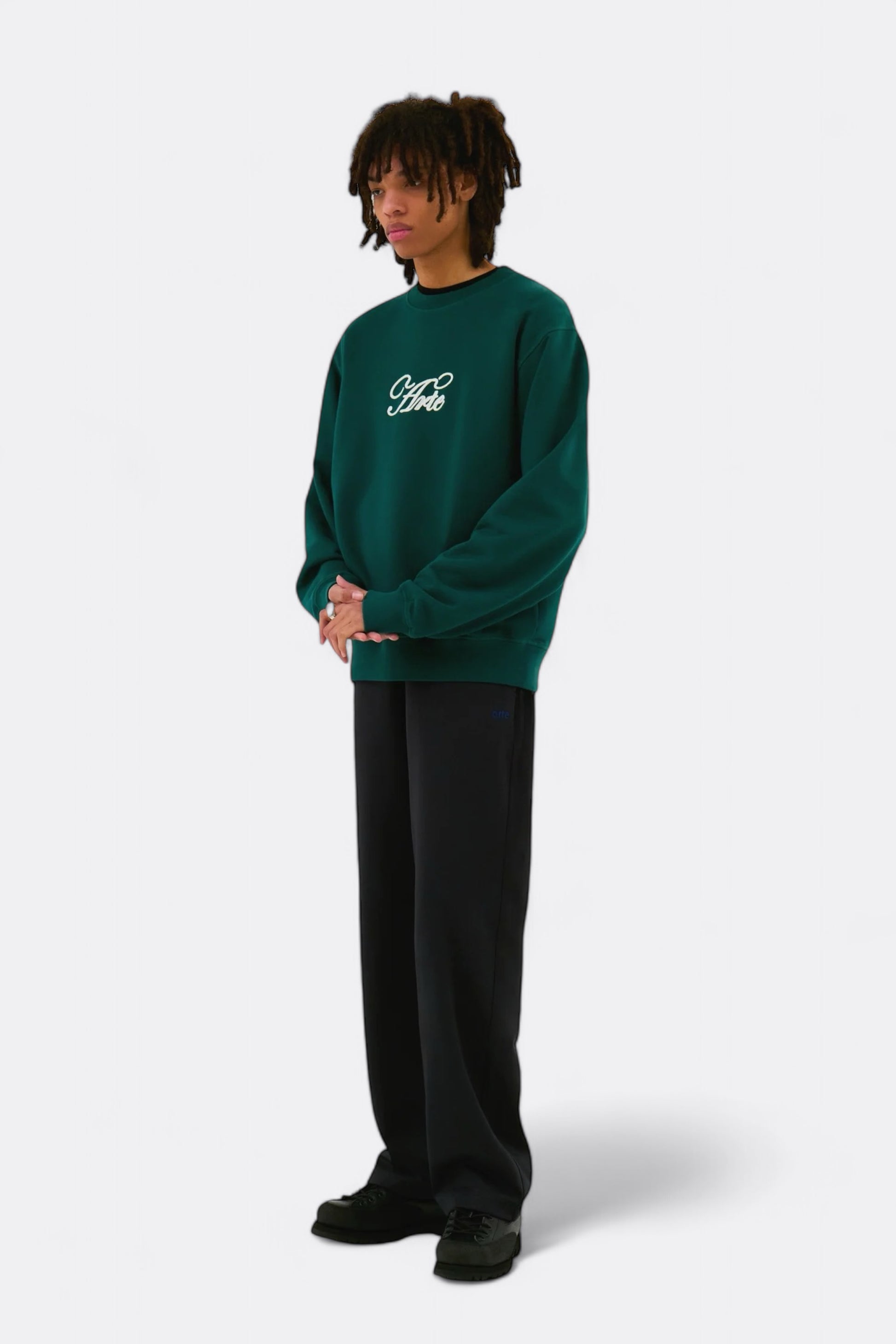 Sweat-Shirt Arte - Logo Crewneck (Green)