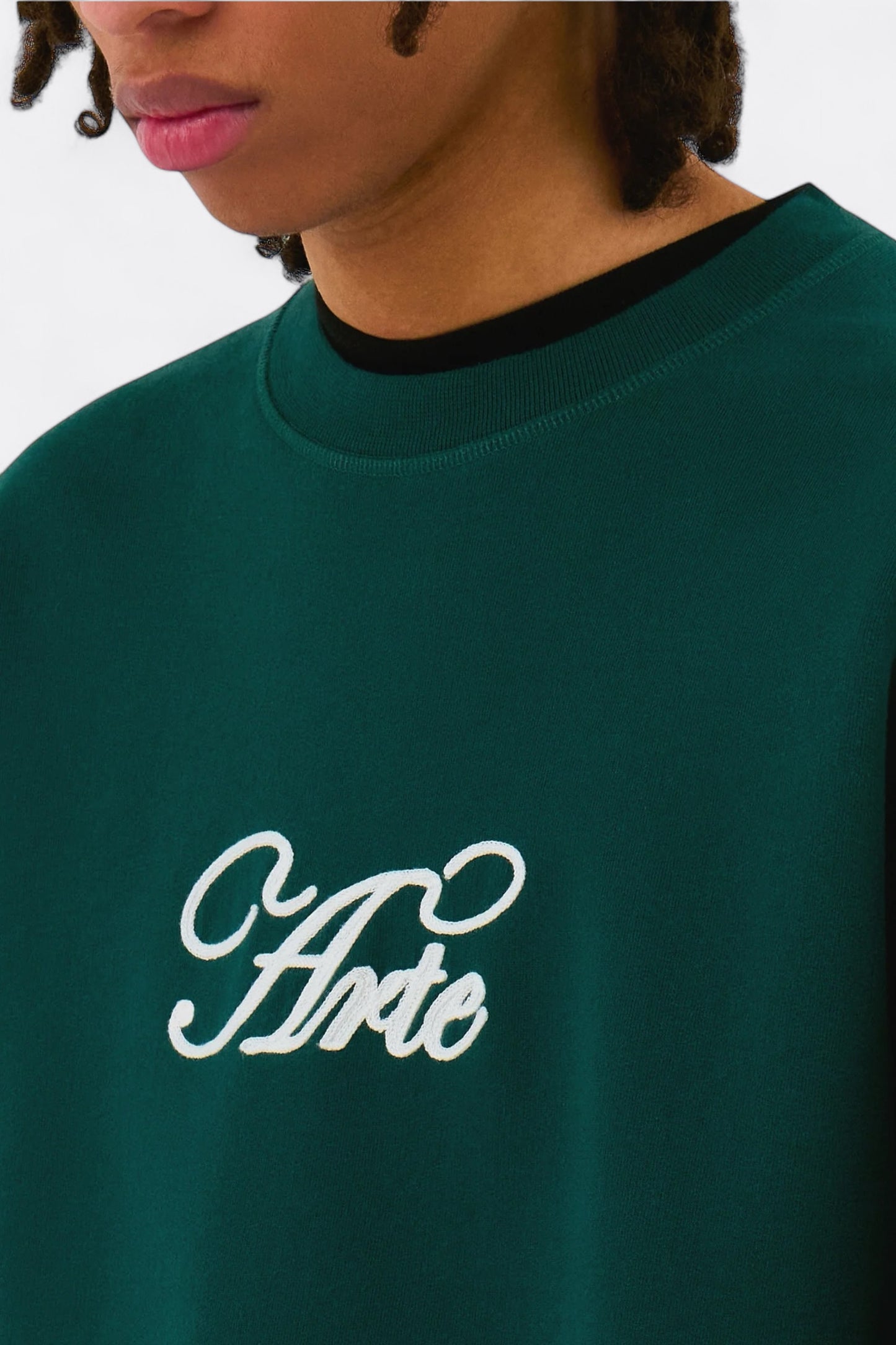 Sweat-Shirt Arte - Logo Crewneck (Green)