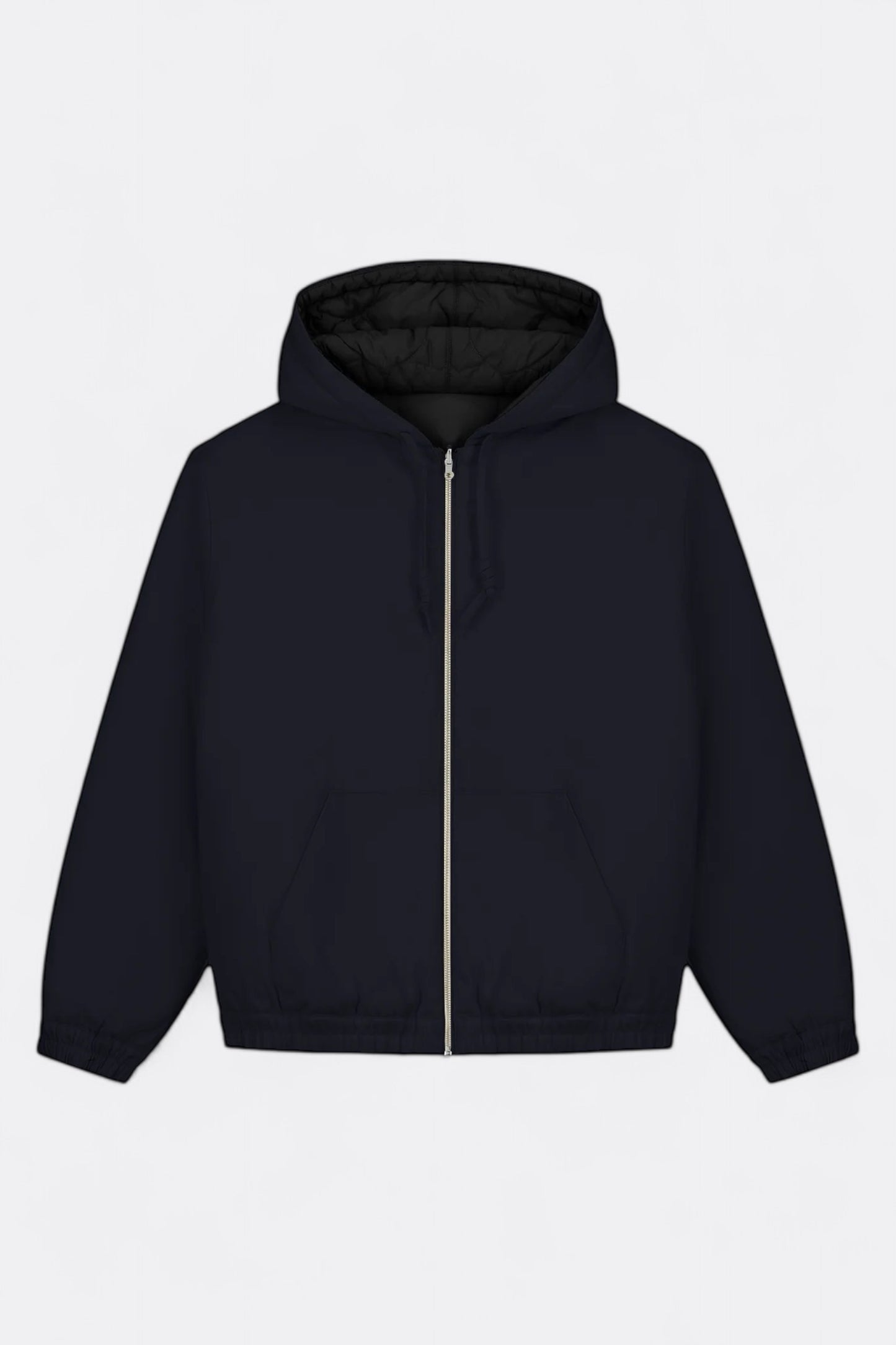 Reversible Hooded Jacket (Navy)