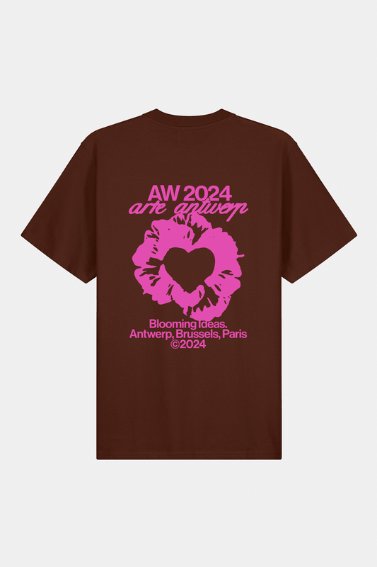T-Shirt Arte - Rose T-shirt (Brown)