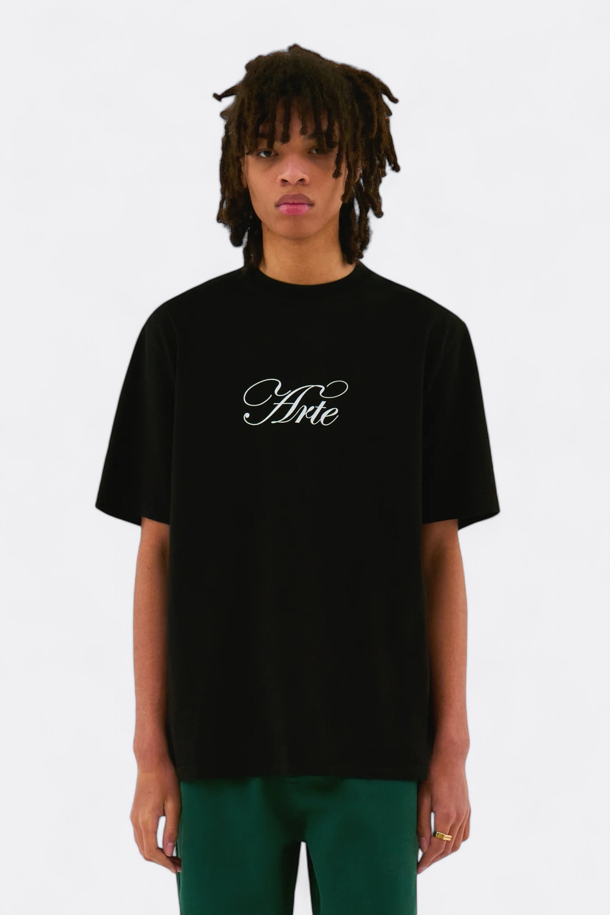 T-Shirt Arte - Script Logo T-shirt (Black)