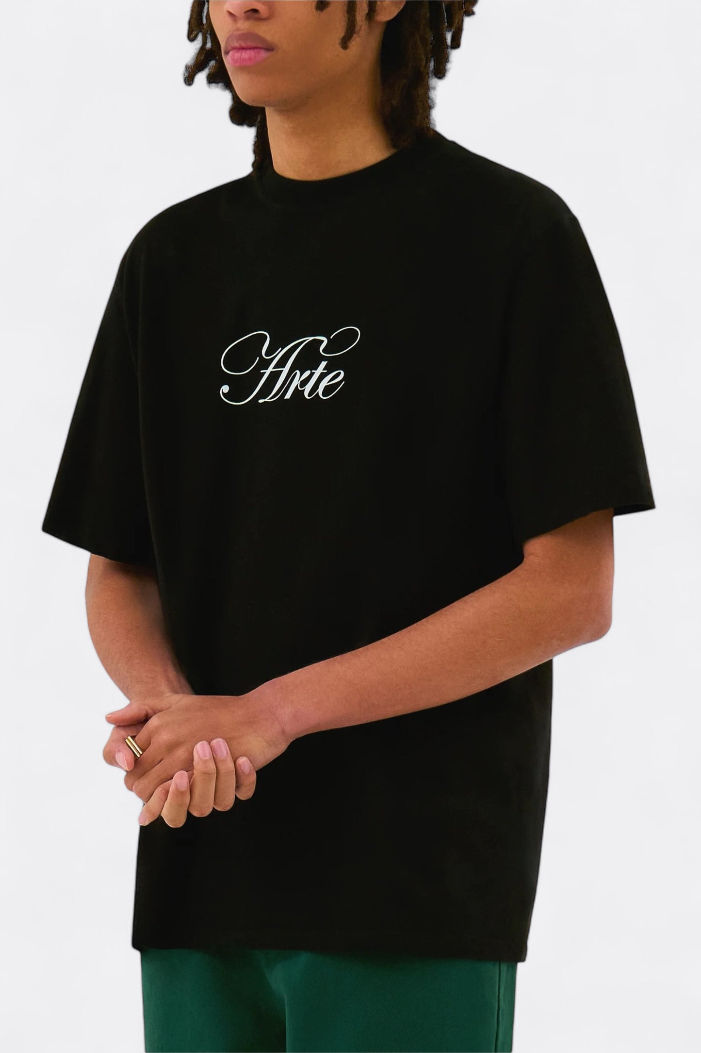 T-Shirt Arte - Script Logo T-shirt (Black)