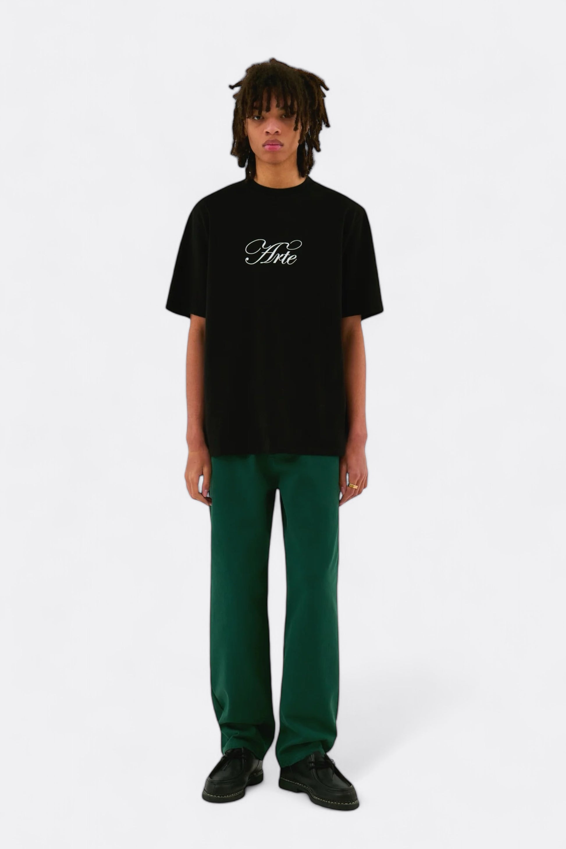 T-Shirt Arte - Script Logo T-shirt (Black)