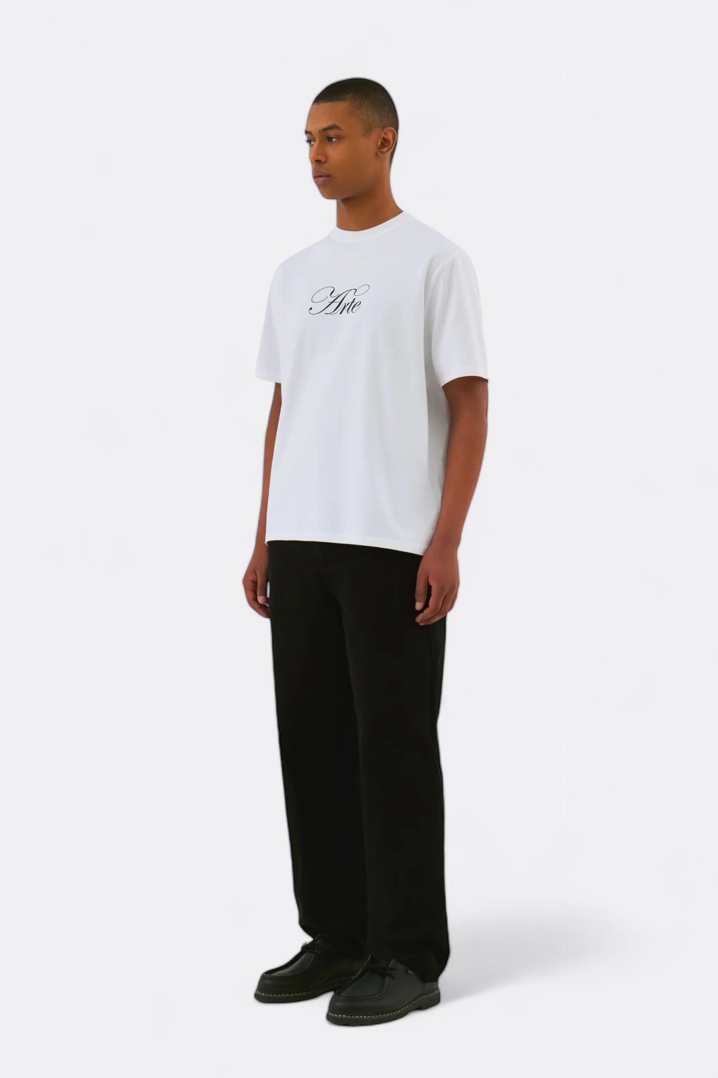 T-Shirt Arte - Script Logo T-shirt (White)