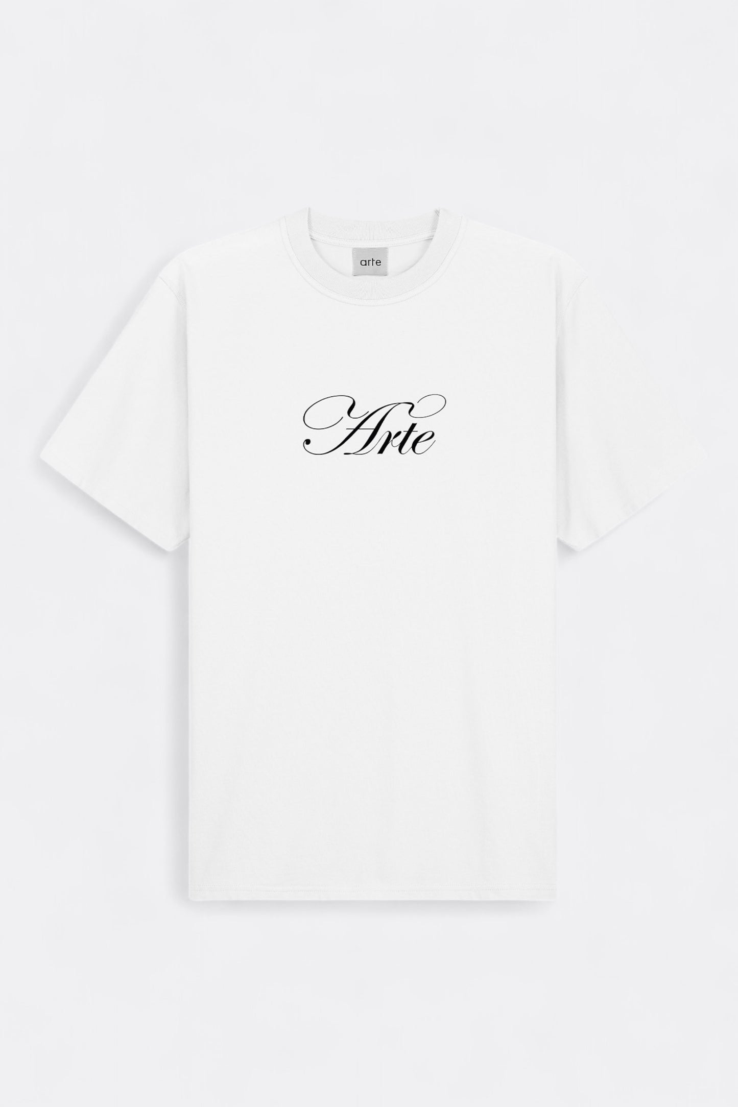 T-Shirt Arte - Script Logo T-shirt (White)