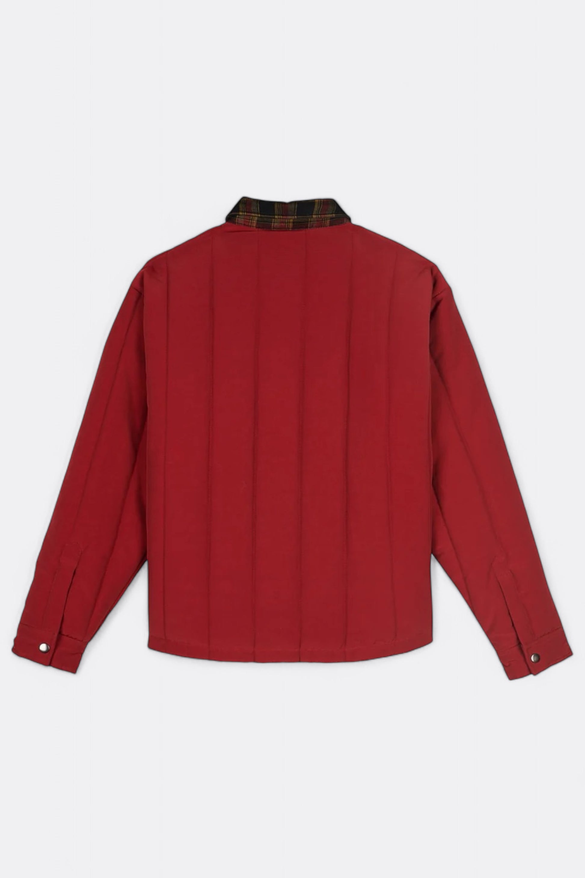 Veste BRAIN DEAD - Puffer Button Up Shirt Jacket (Red)