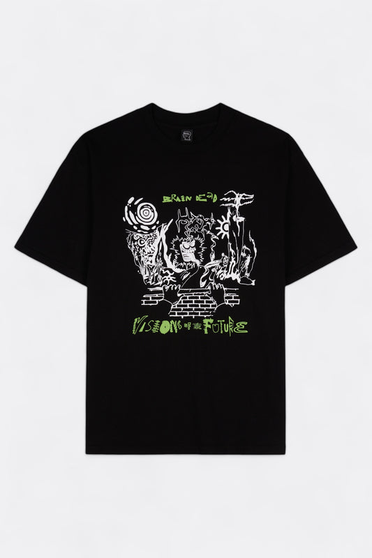 T-Shirt Brain Dead - Visions Of The Future T-Shirt (Black)