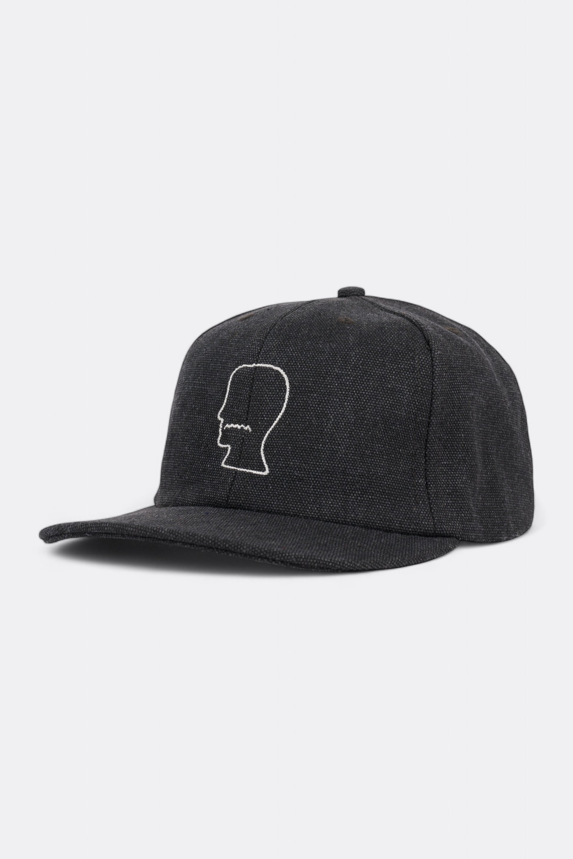 Casquette Brain Dead - Washed Twill Logohead Hat (Black)