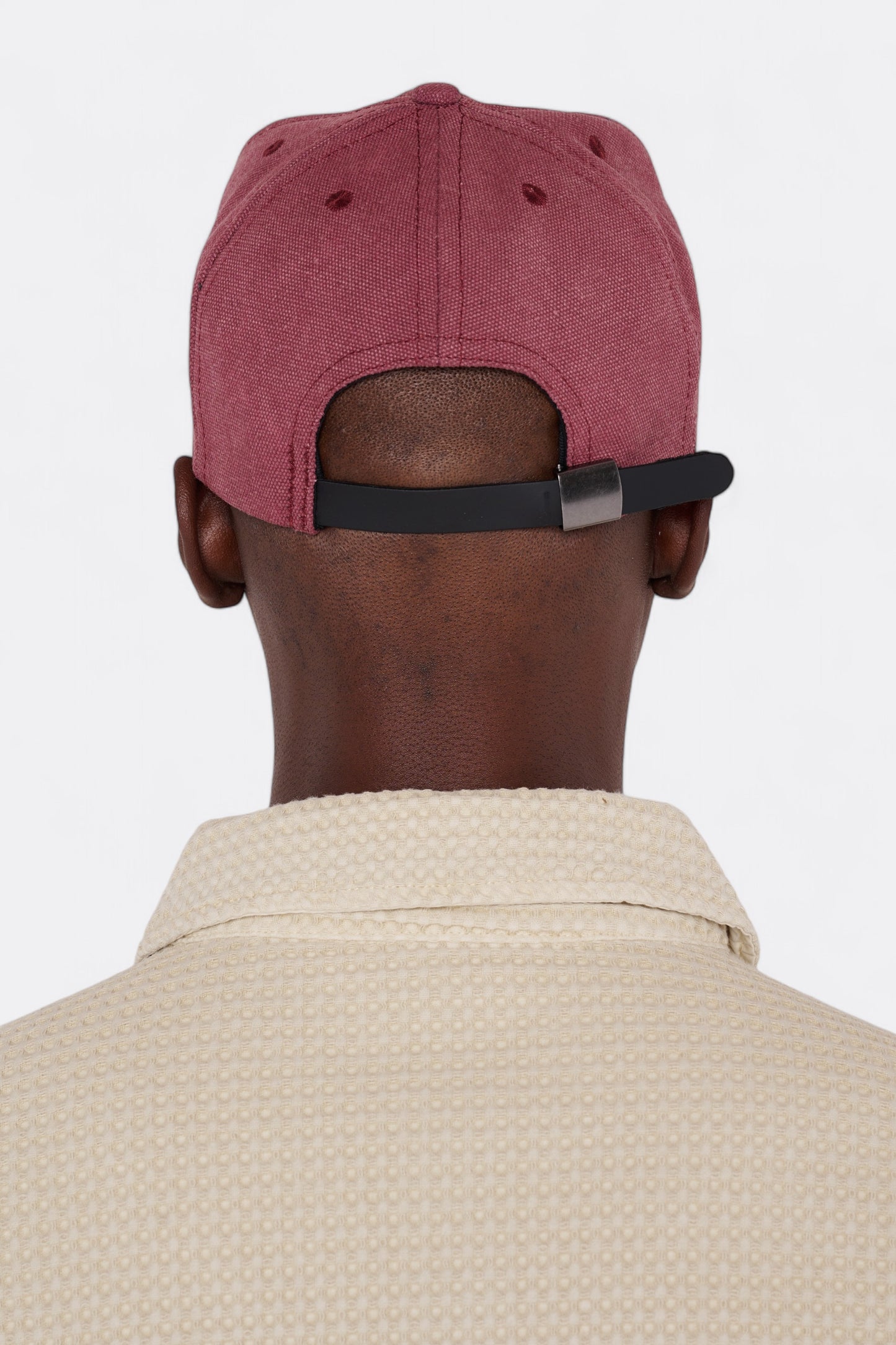 Casquette  Brain Dead - Washed Twill Logohead Hat (Raspberry)