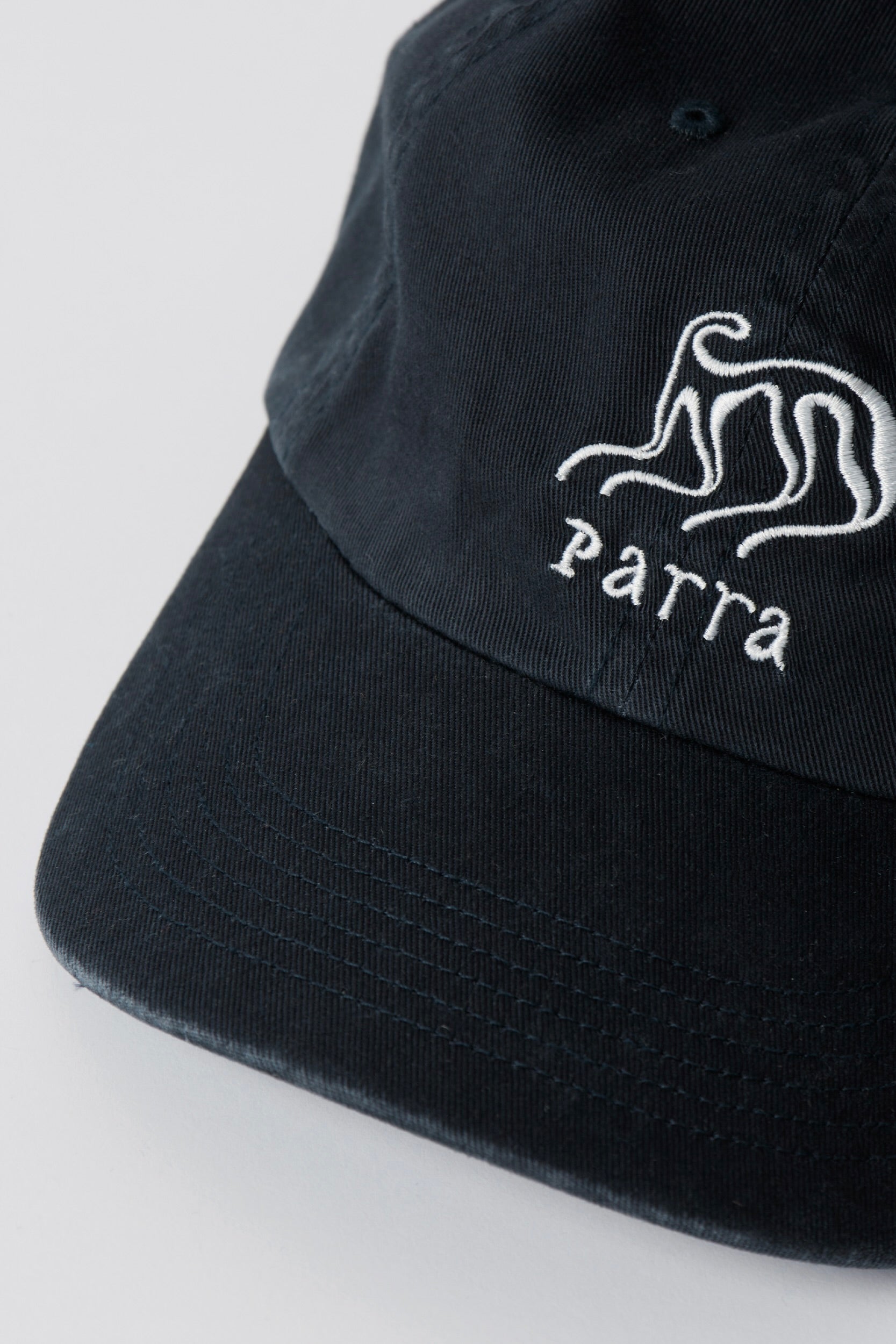 Casquette By Parra - Alien Head 6 Panel Hat (Midnight Blue)