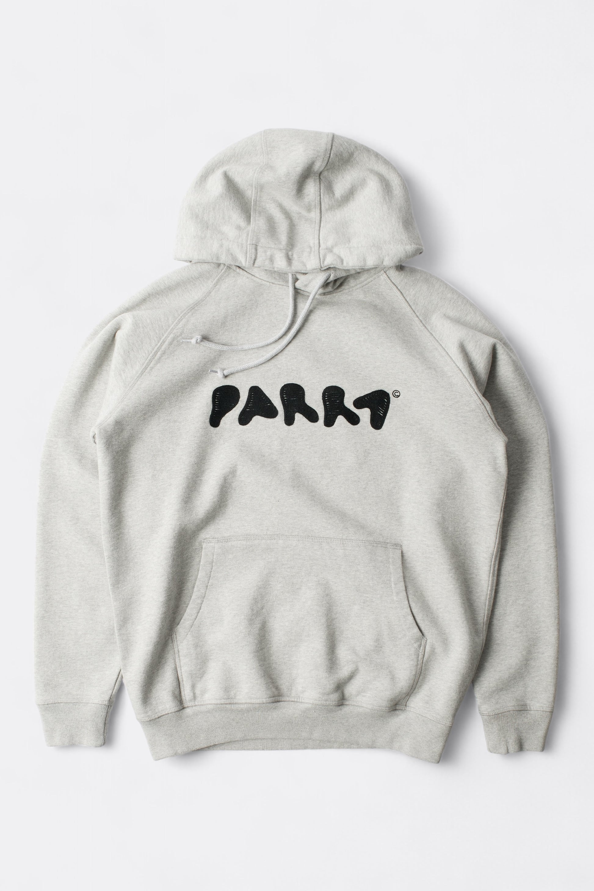 Sweatshirt Capuche By Parra - Blob Logo Hooded Sweatshirt (Heather Grey)