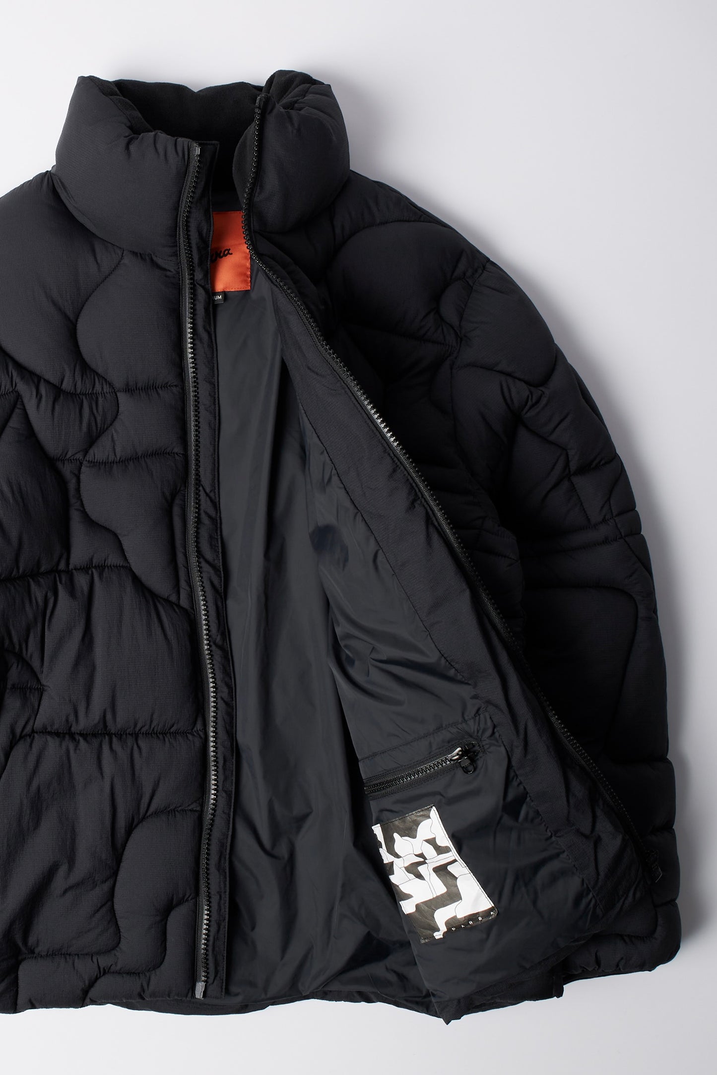 Veste BY PARRA - Boring Village Puffer Jacket (Black)