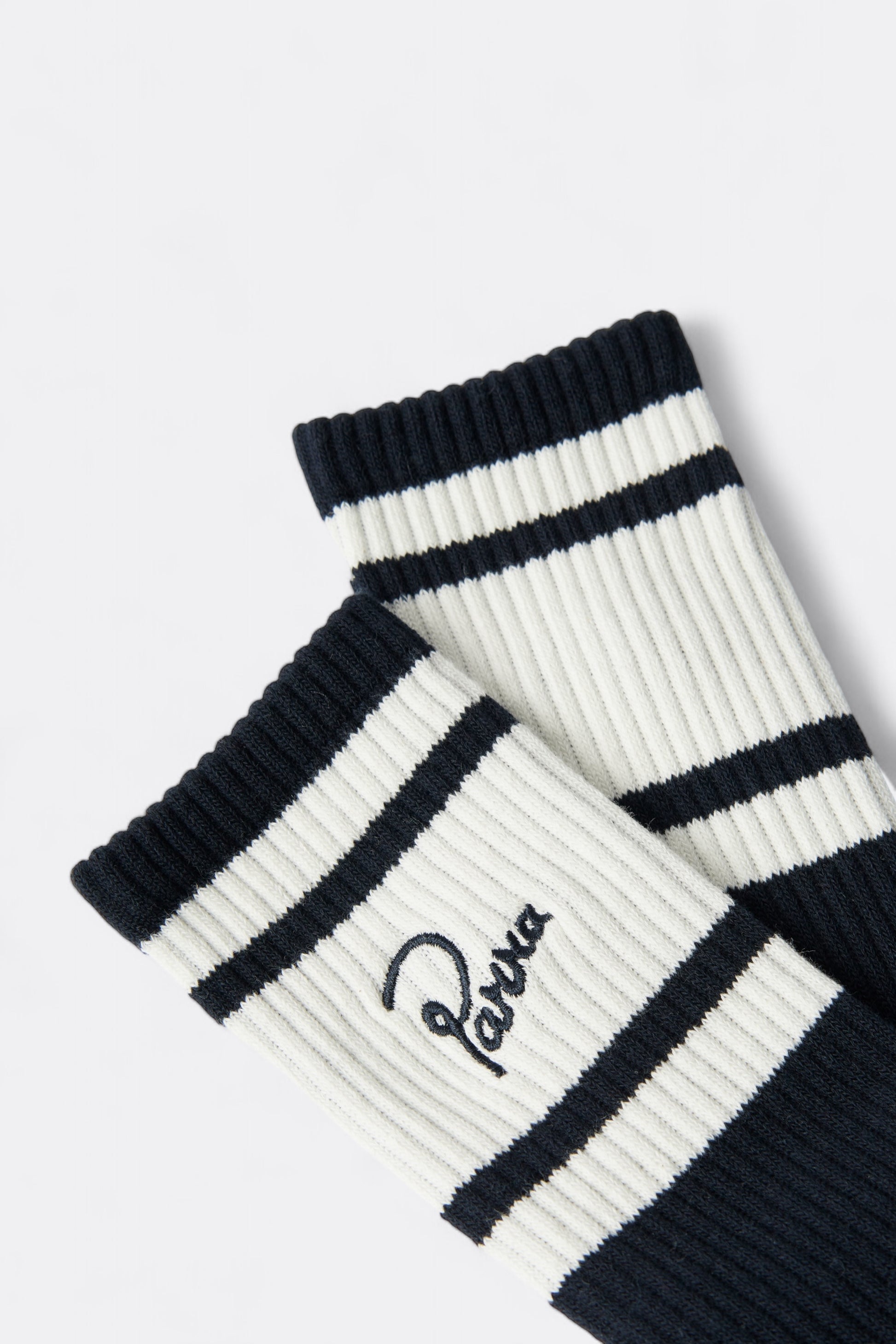 Chaussettes By Parra - Crew Socks (Midnight Blue)