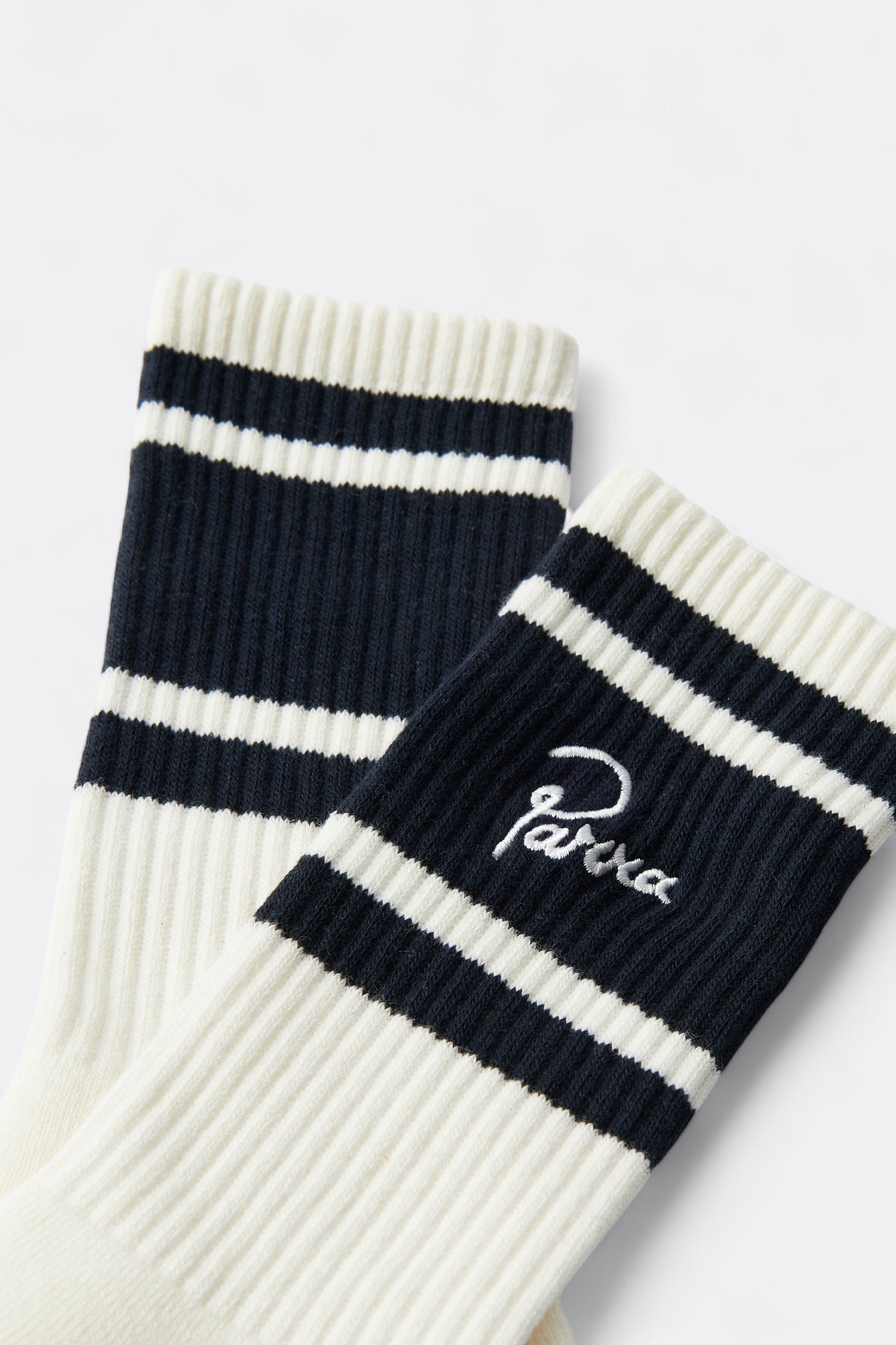 Chaussettes By Parra - Crew Socks (White)