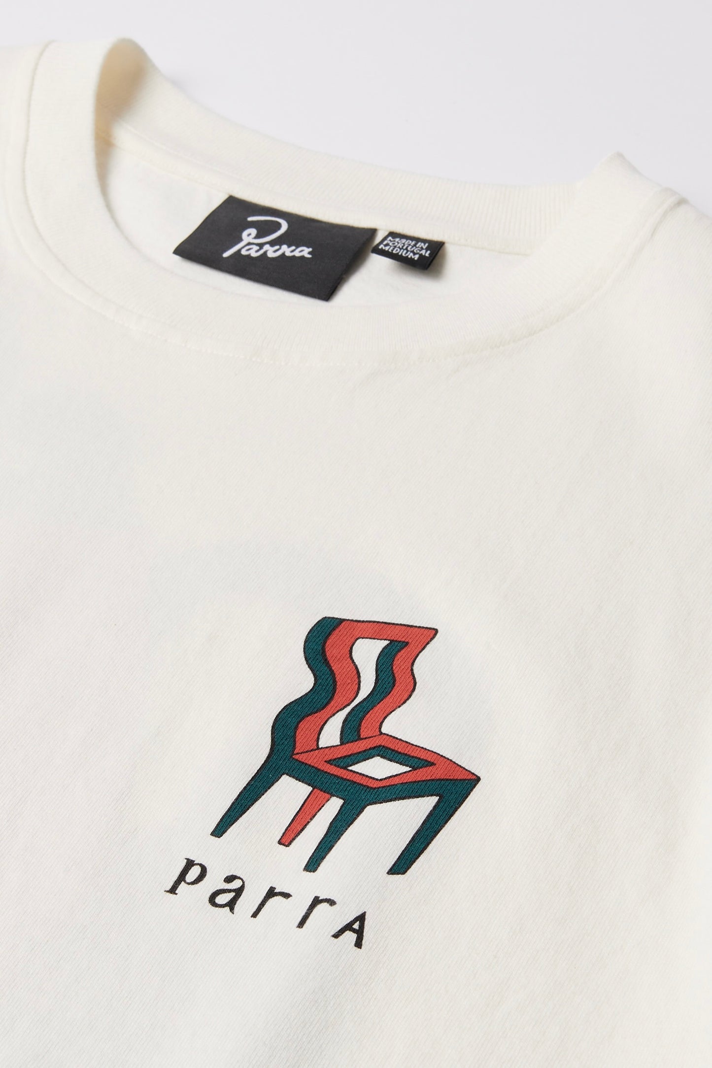 T-Shirt BY PARRA - Face Ball T-Shirt (Off White)