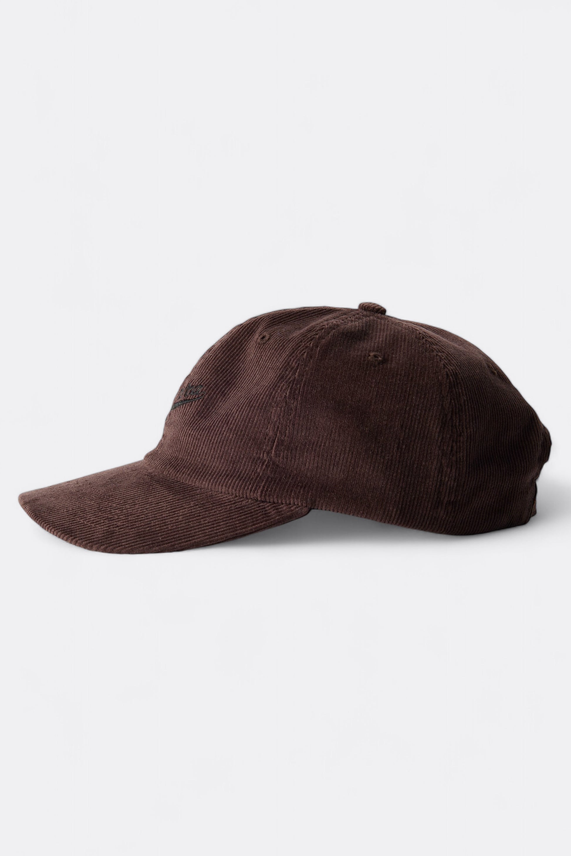 Casquette By Parra - Fancy Logo 6 Panel Hat (Dark Mahogany)