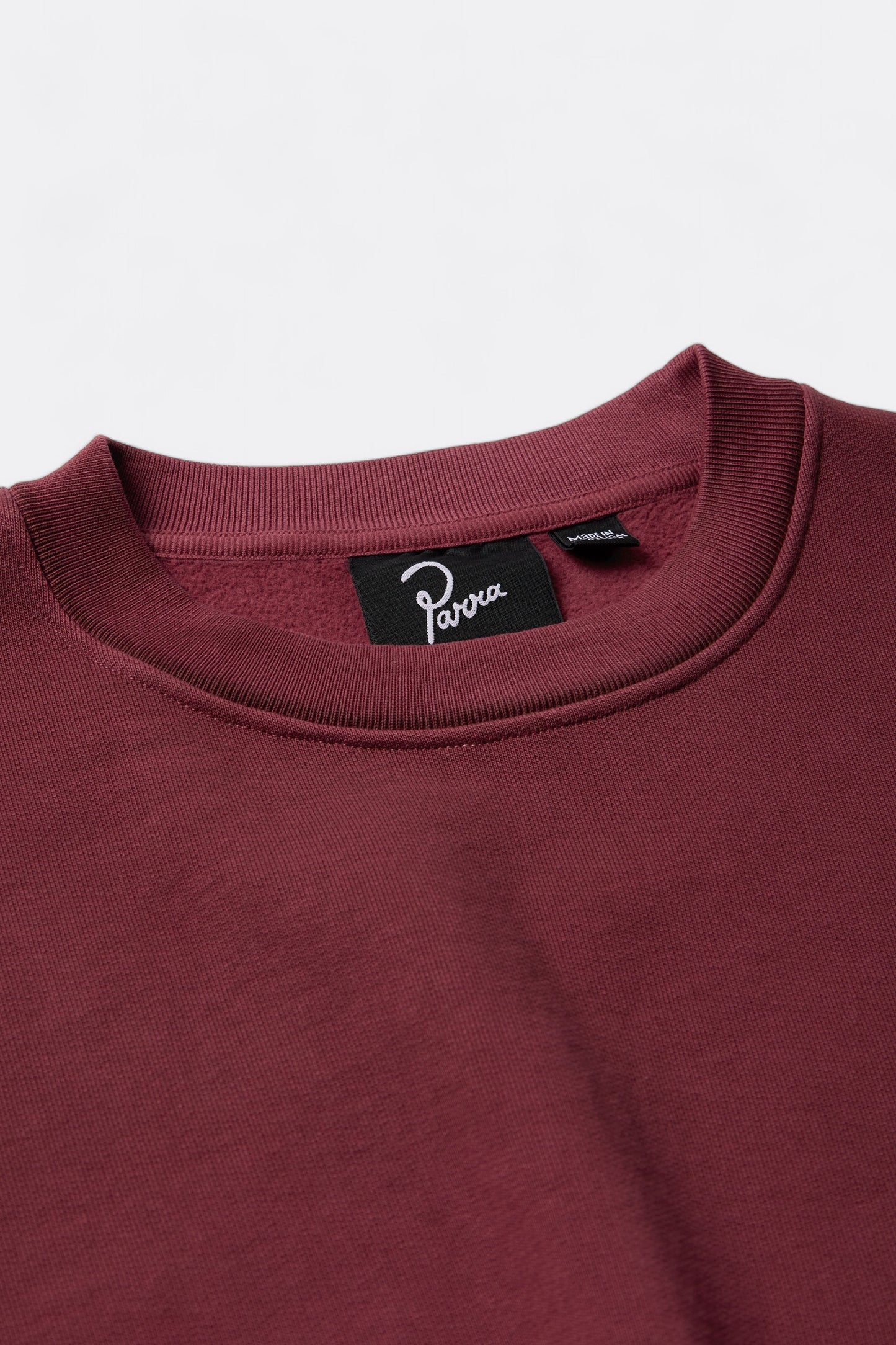 Sweatshirt By Parra - Fire Lemon Crew Neck Sweatshirt (Washed Beet Red)