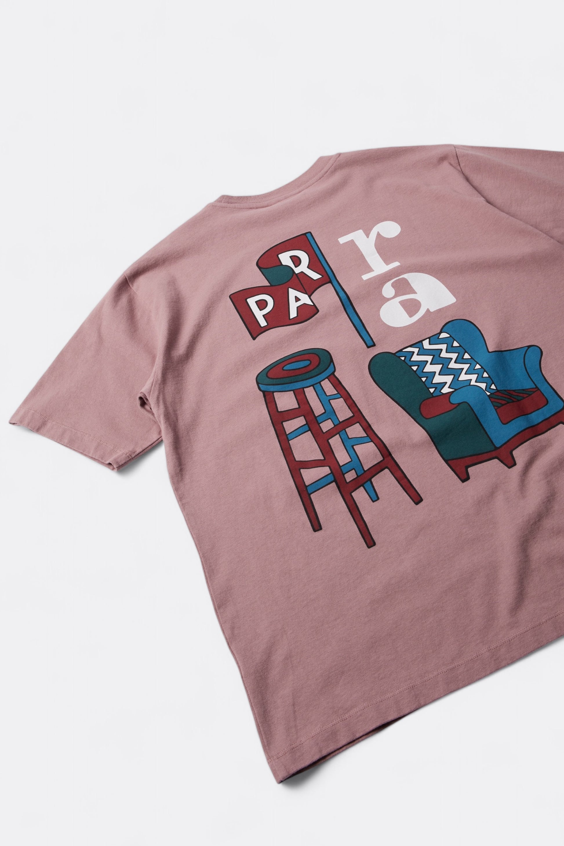 T-Shirt By Parra - Furniture Sale T-Shirt (Dusty Rose)