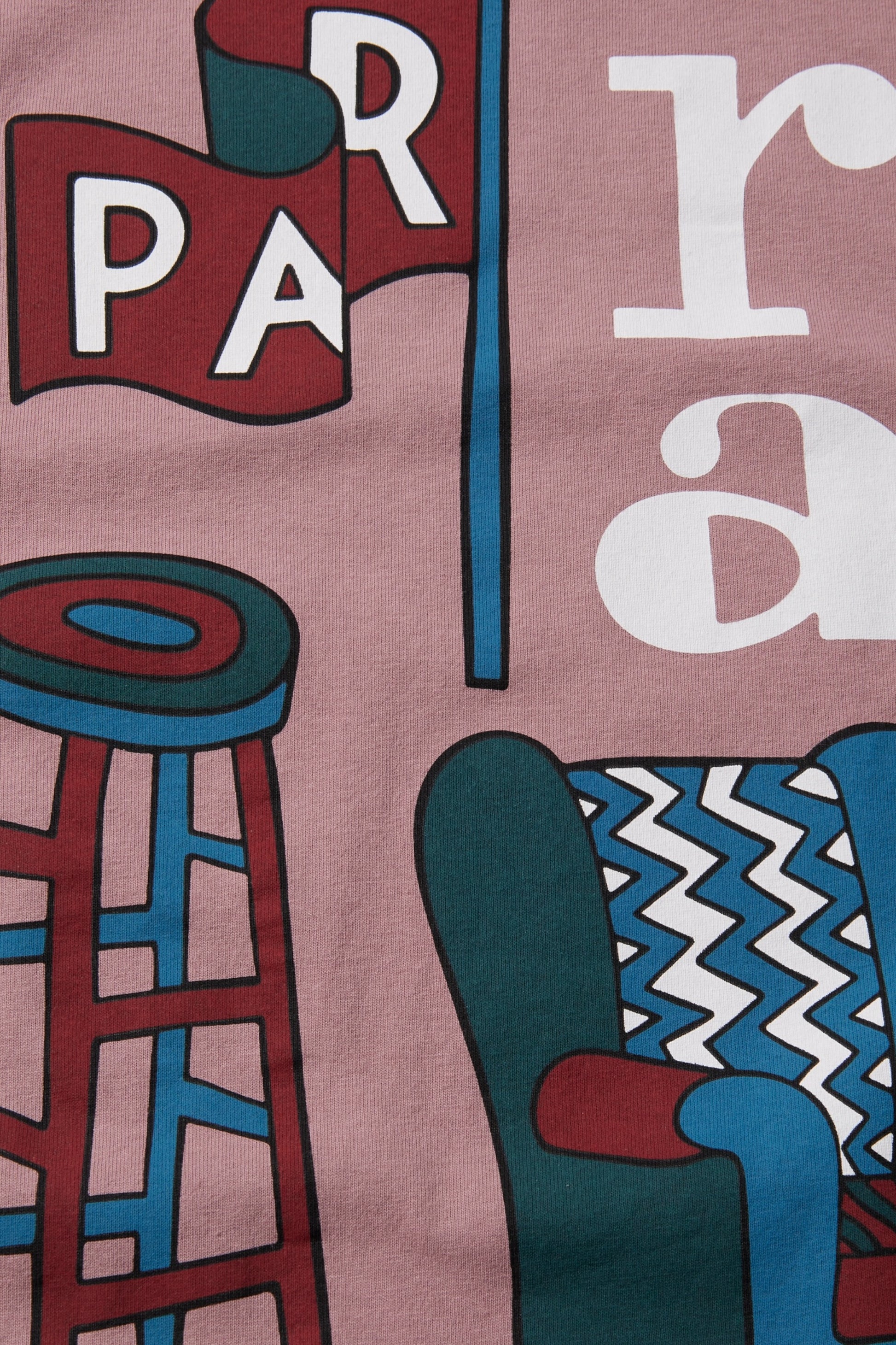 T-Shirt By Parra - Furniture Sale T-Shirt (Dusty Rose)