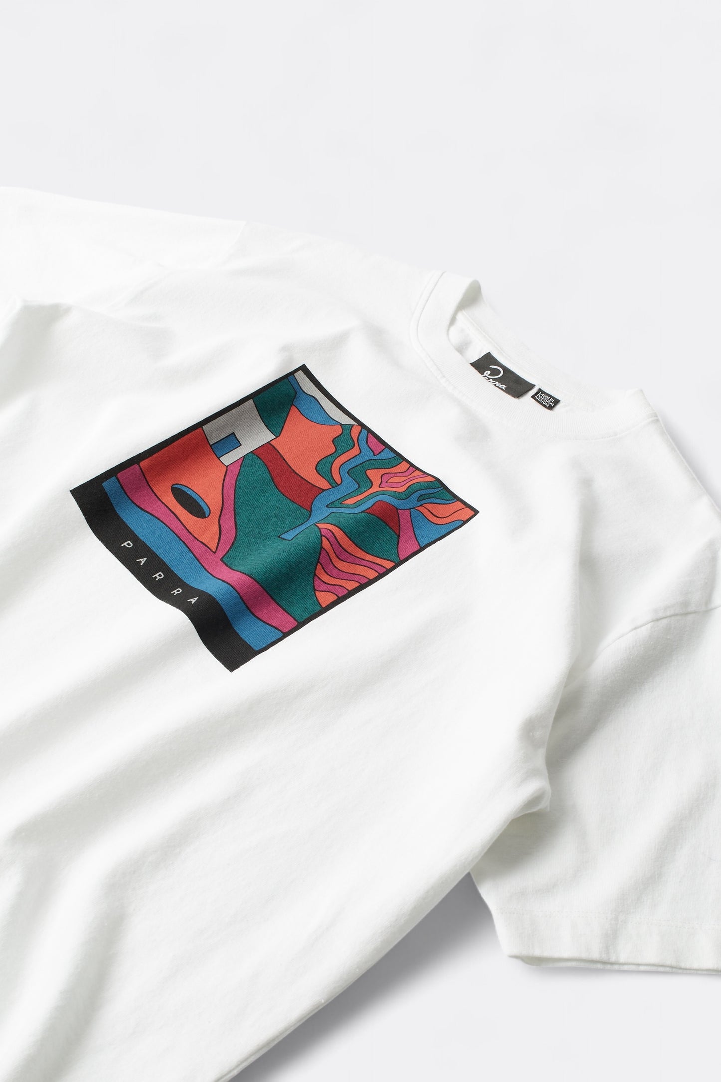 T-Shirt By Parra - Hole In The Yard T-Shirt (White)