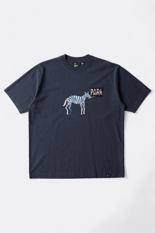 T-Shirt By Parra - No Parra Ever T-Shirt (Navy Blue)