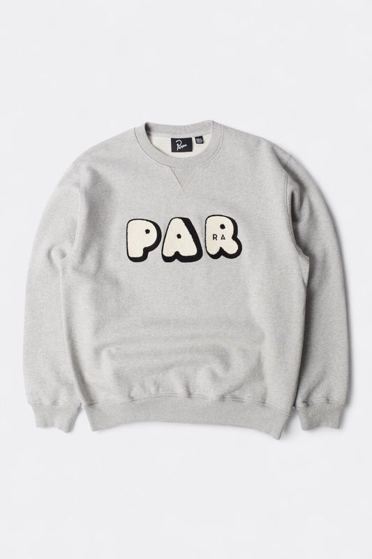 Sweatshirt BY PARRA - Rounded PAR Crew Neck Sweatshirt (Heather Grey)